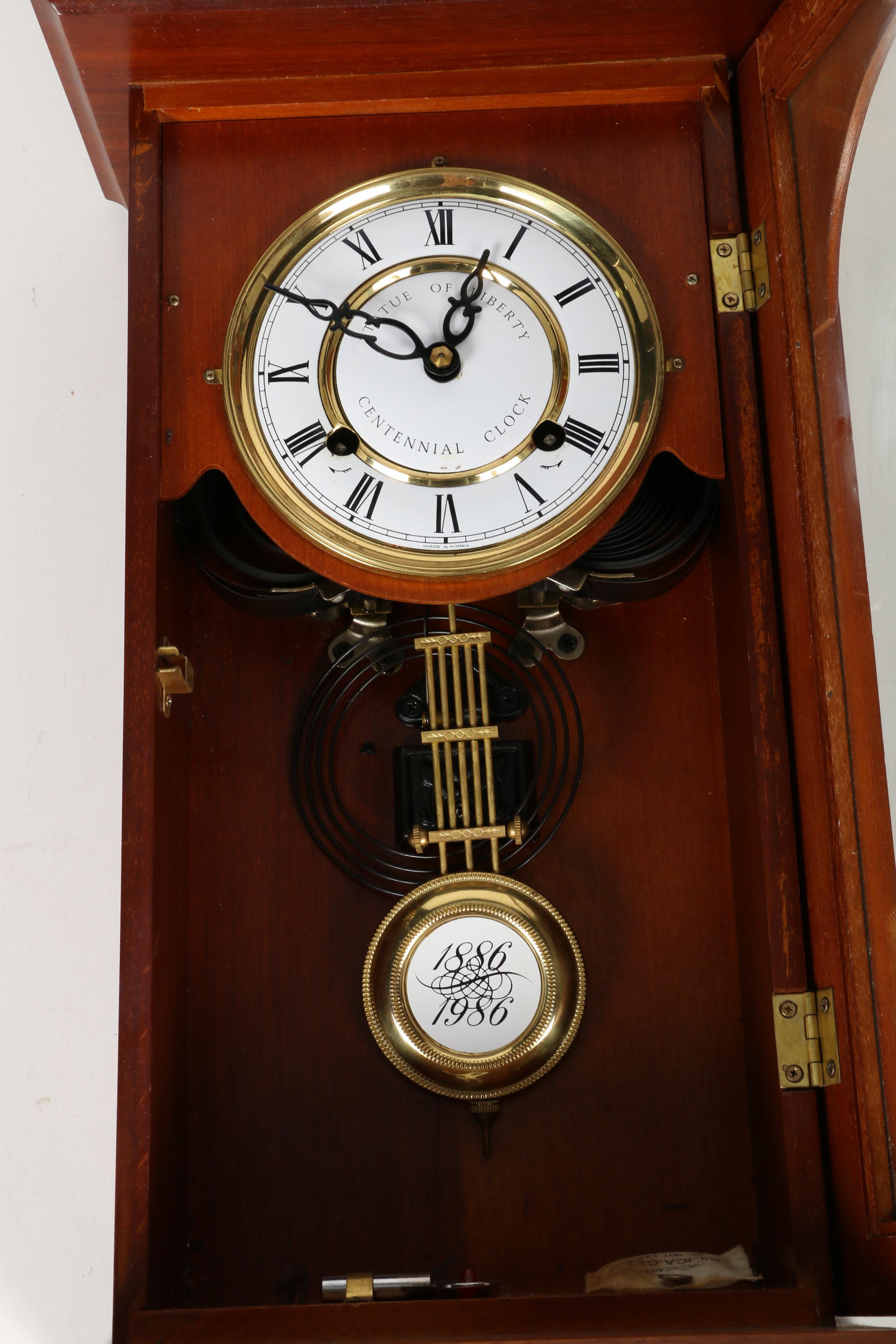 Statue of Liberty Centennial Wall Clock