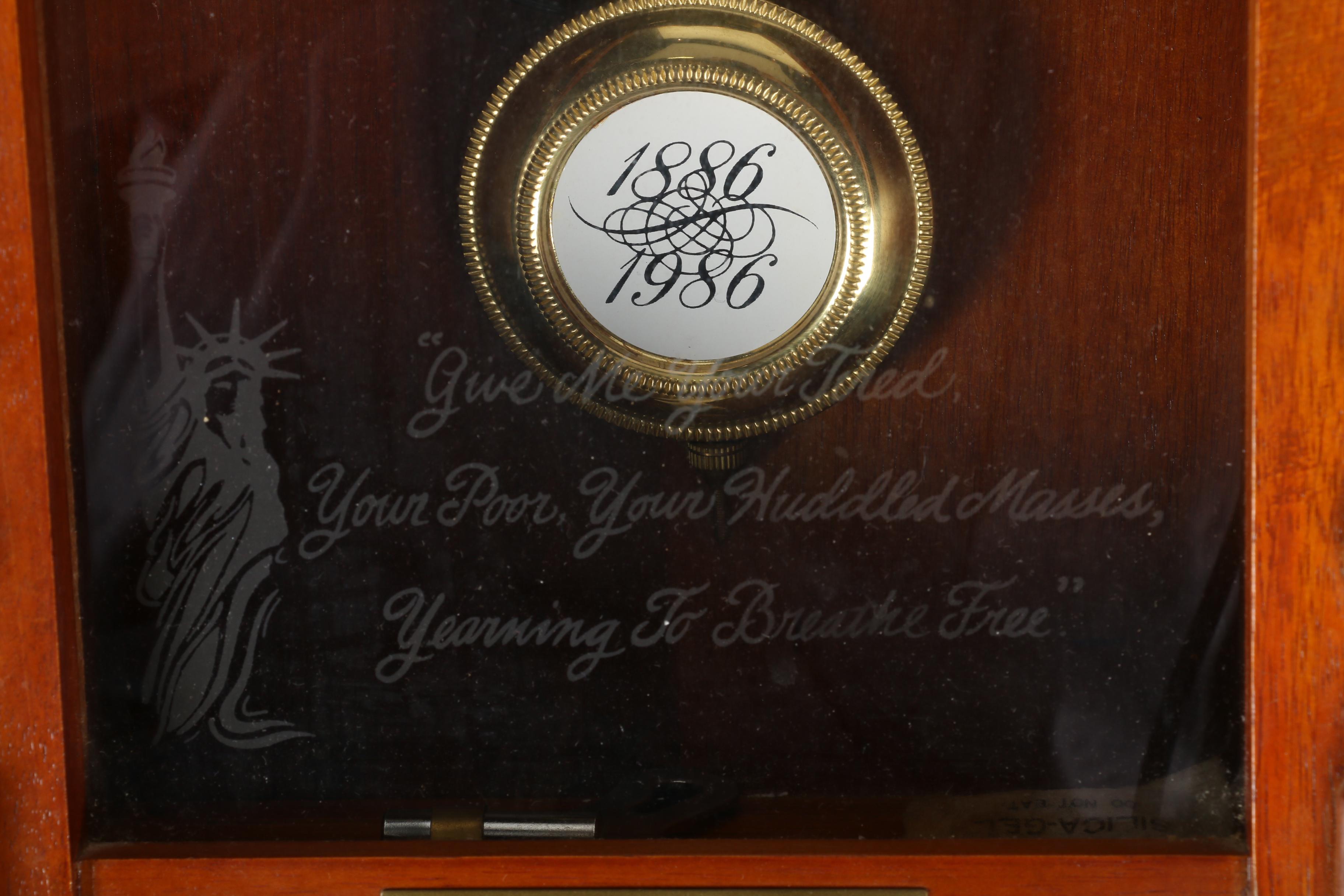 Statue of Liberty Centennial Wall Clock