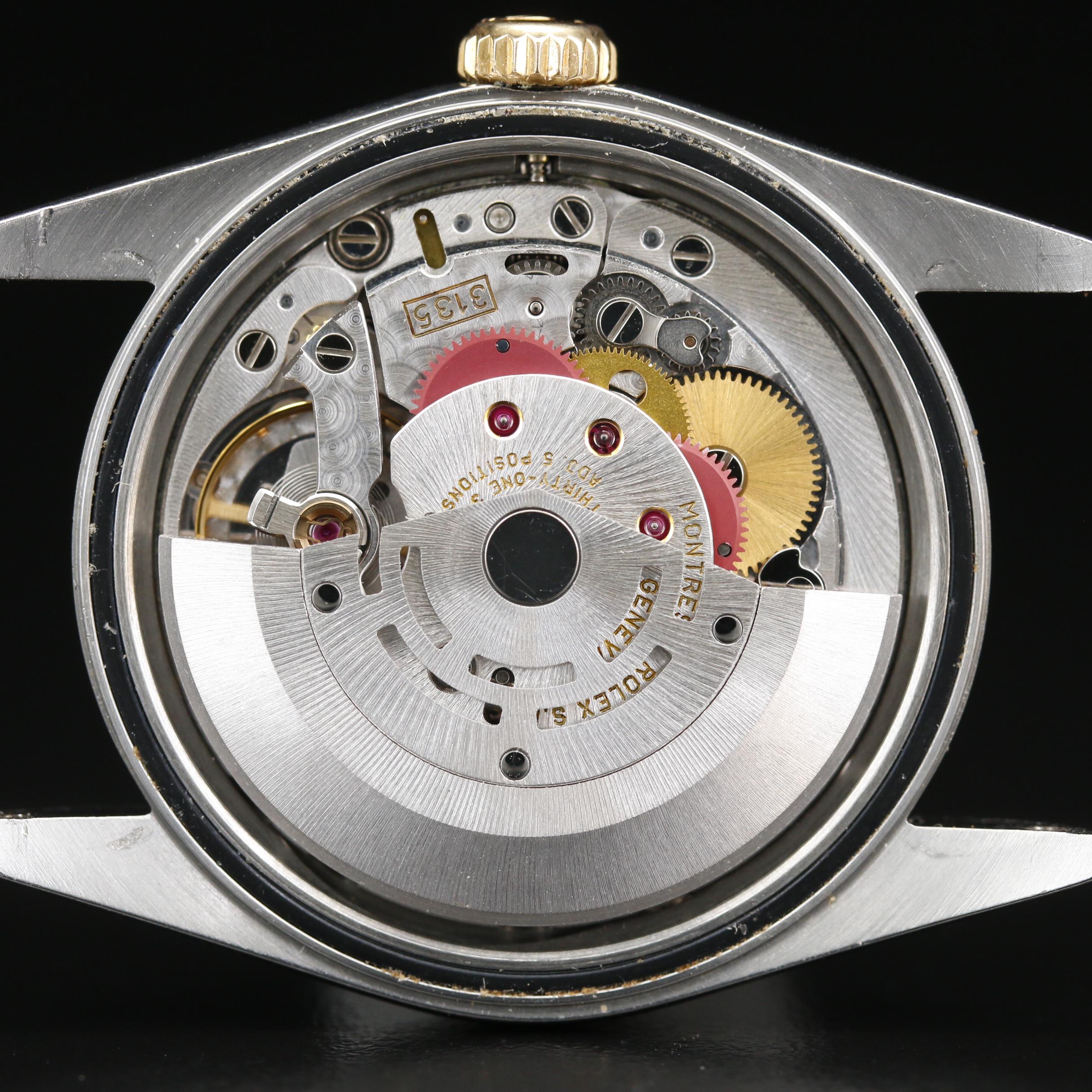 1991 Rolex Datejust Two Tone 18K Gold and Stainless Steel Automatic Watch