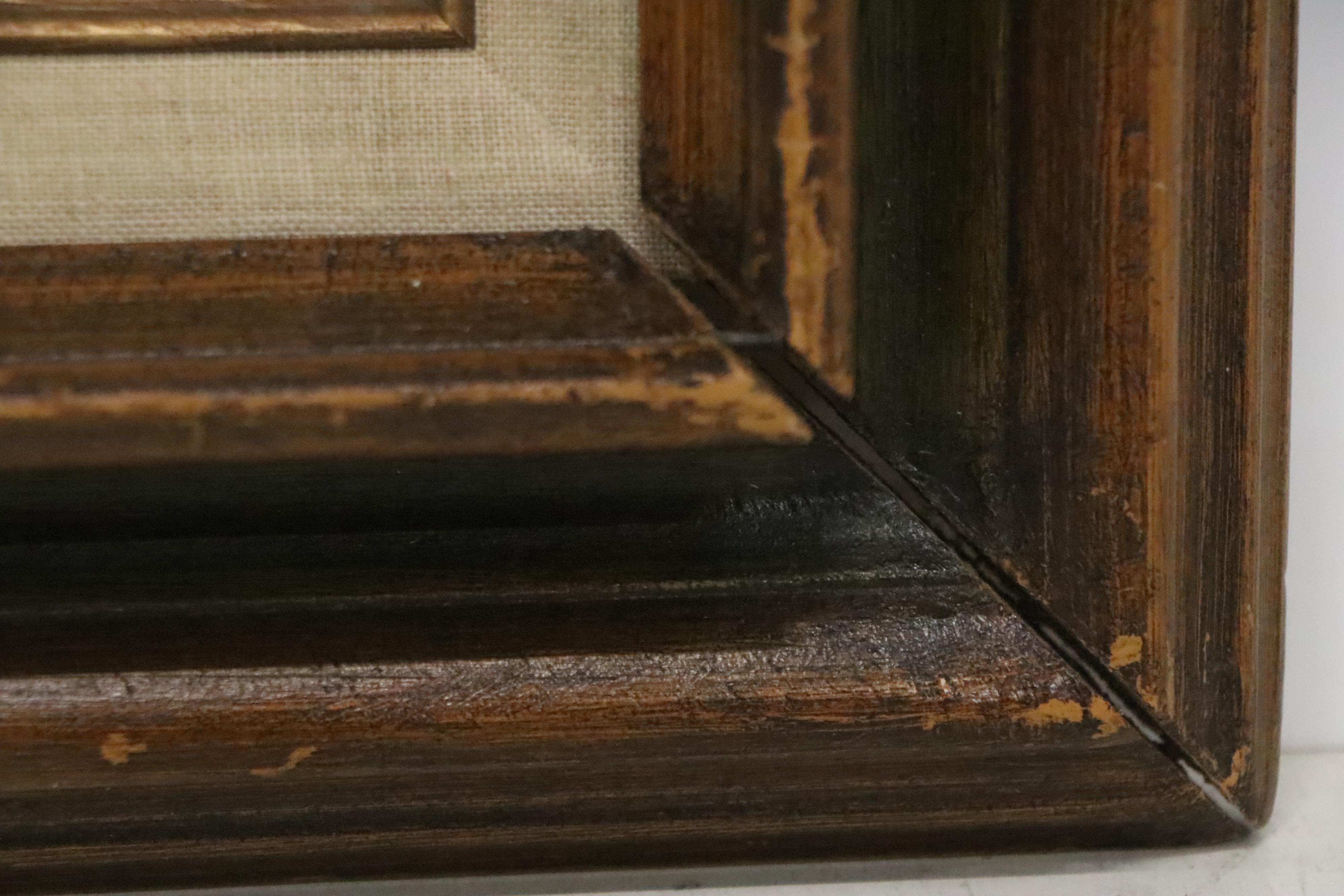 Expressionist Style Floral Still Life Oil Painting, Mid to Late 20th Century