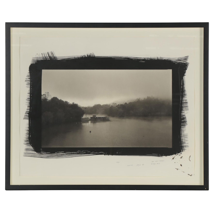 Dick Arentz Silver Gelatin Photograph "Red Oak Creek, Ripley, Ohio," 1989