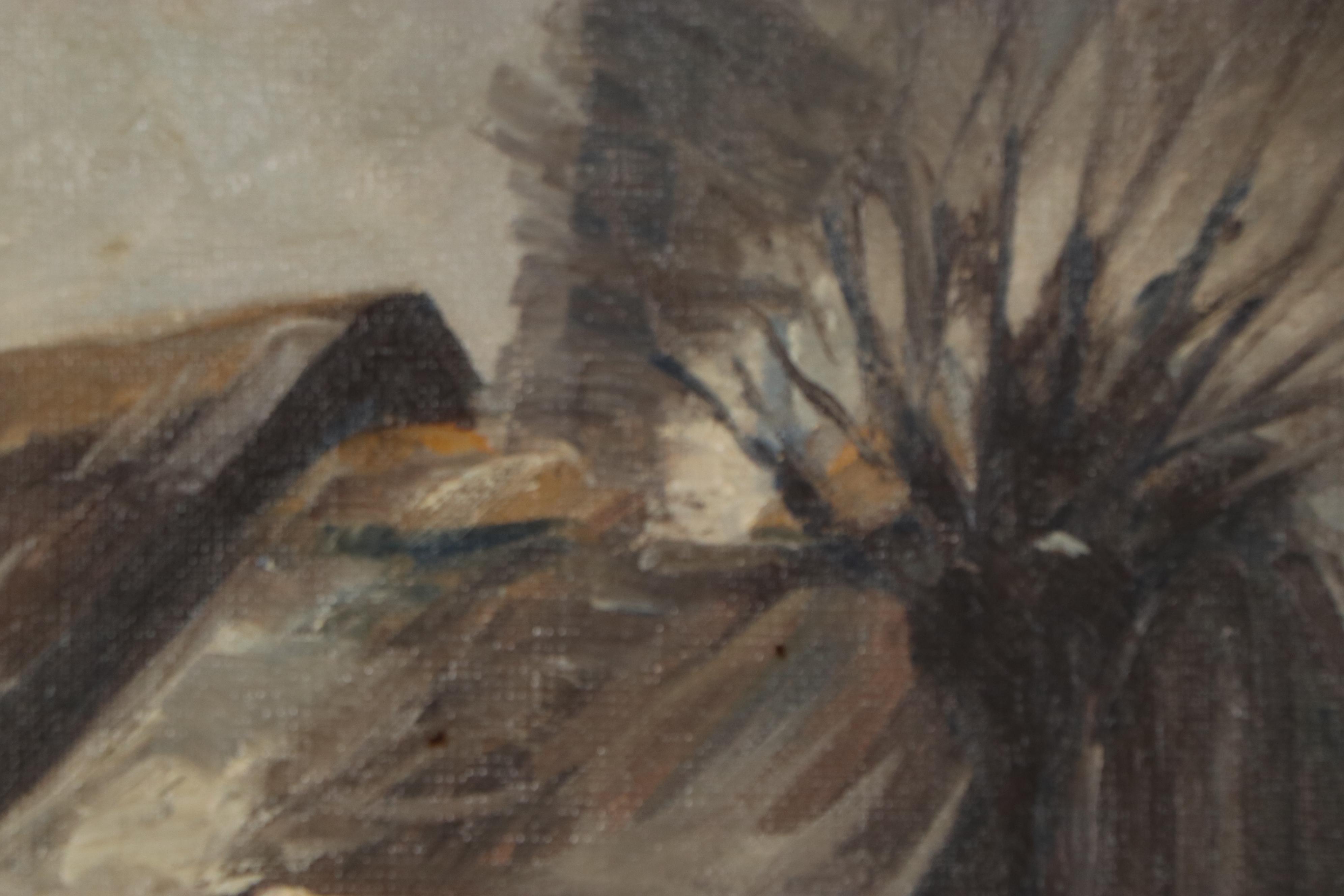 Jacob Meyer Snowy Danish Landscape Oil Painting, 20th Century