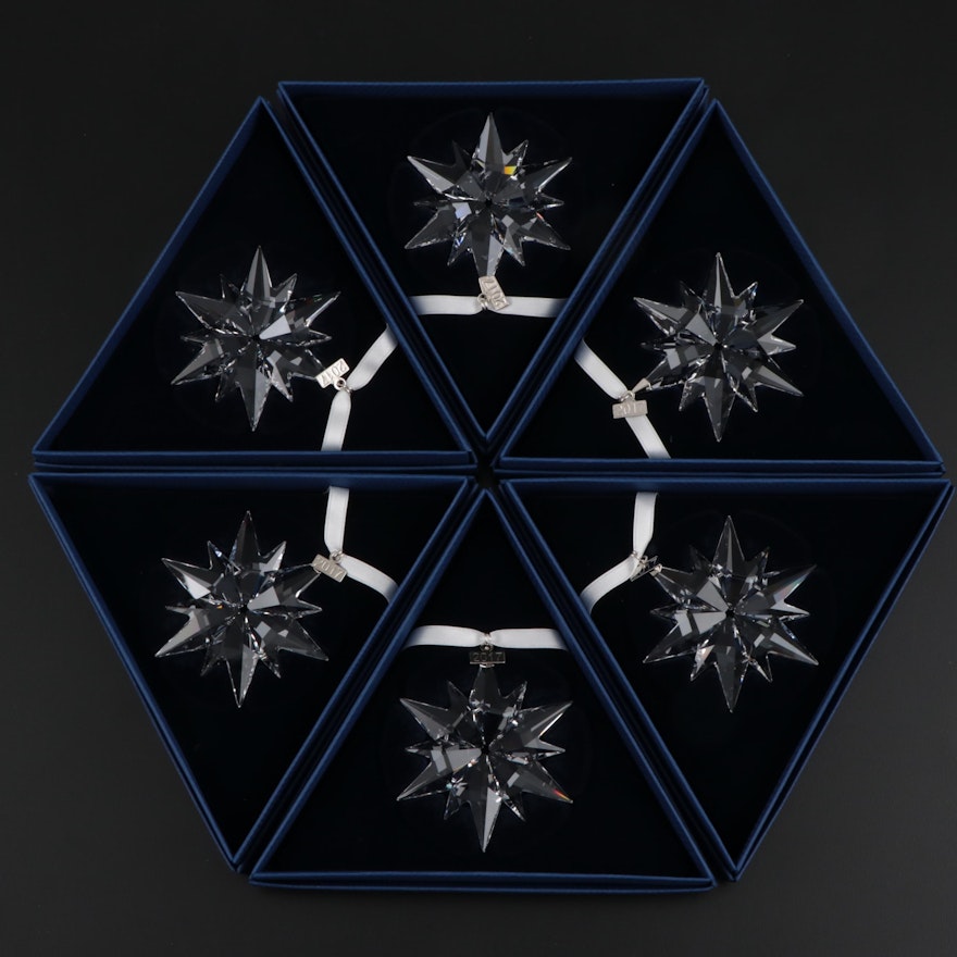 Limited Edition Swarovski Crystal Annual Snowflake Ornaments, 2017
