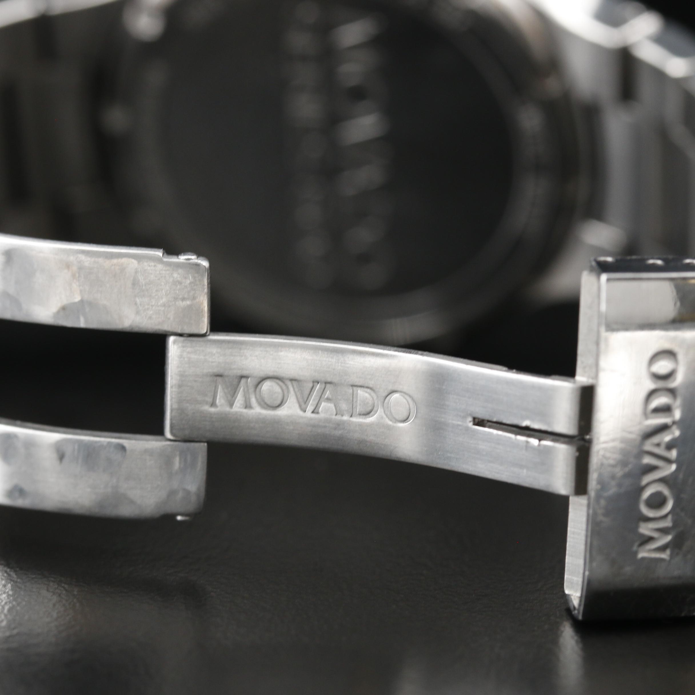 Movado Chronograph Series 800 Stainless Steel Watch