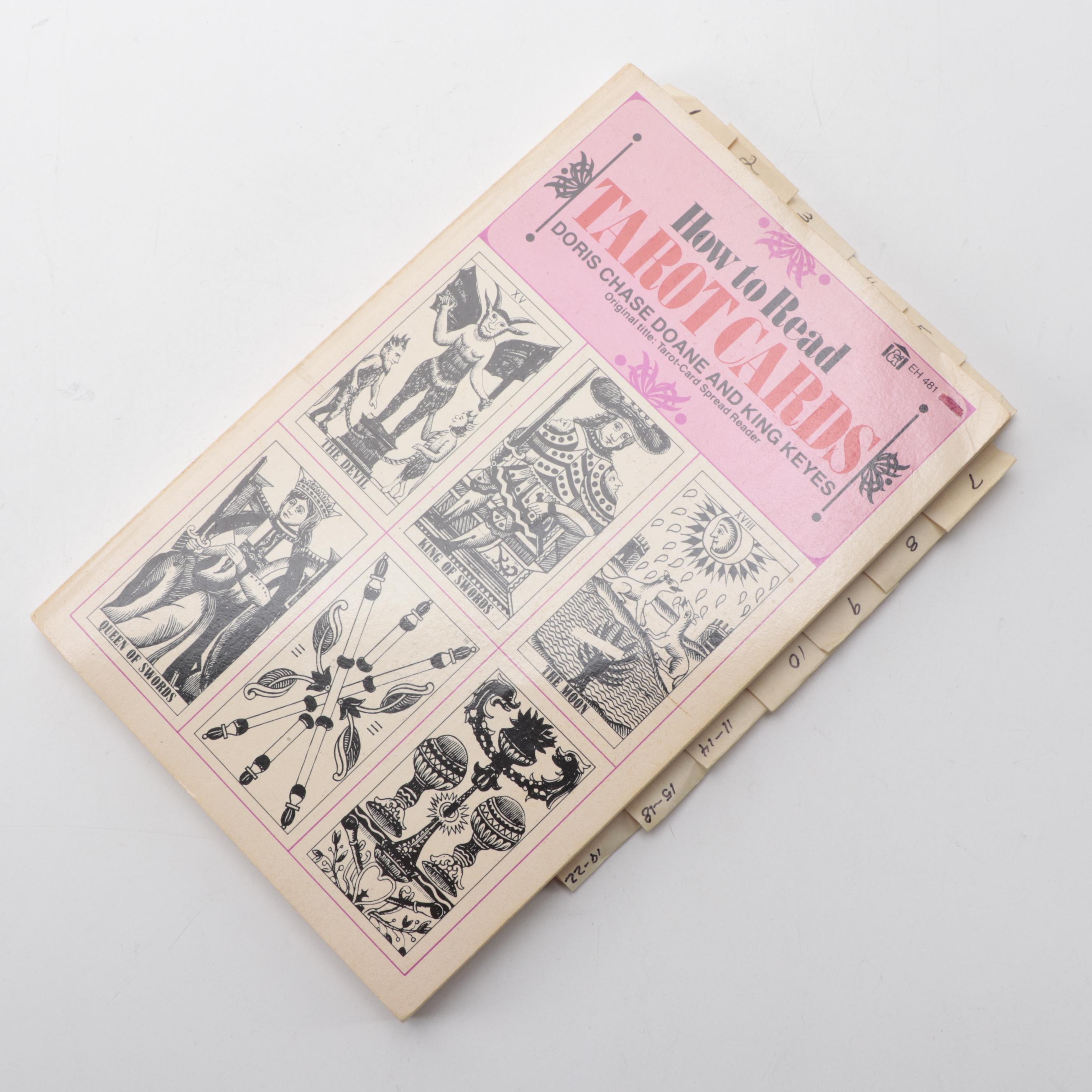 "The Mythic Tarot" Book with "The Enchanted Tarot" Cards and Other Guide Books