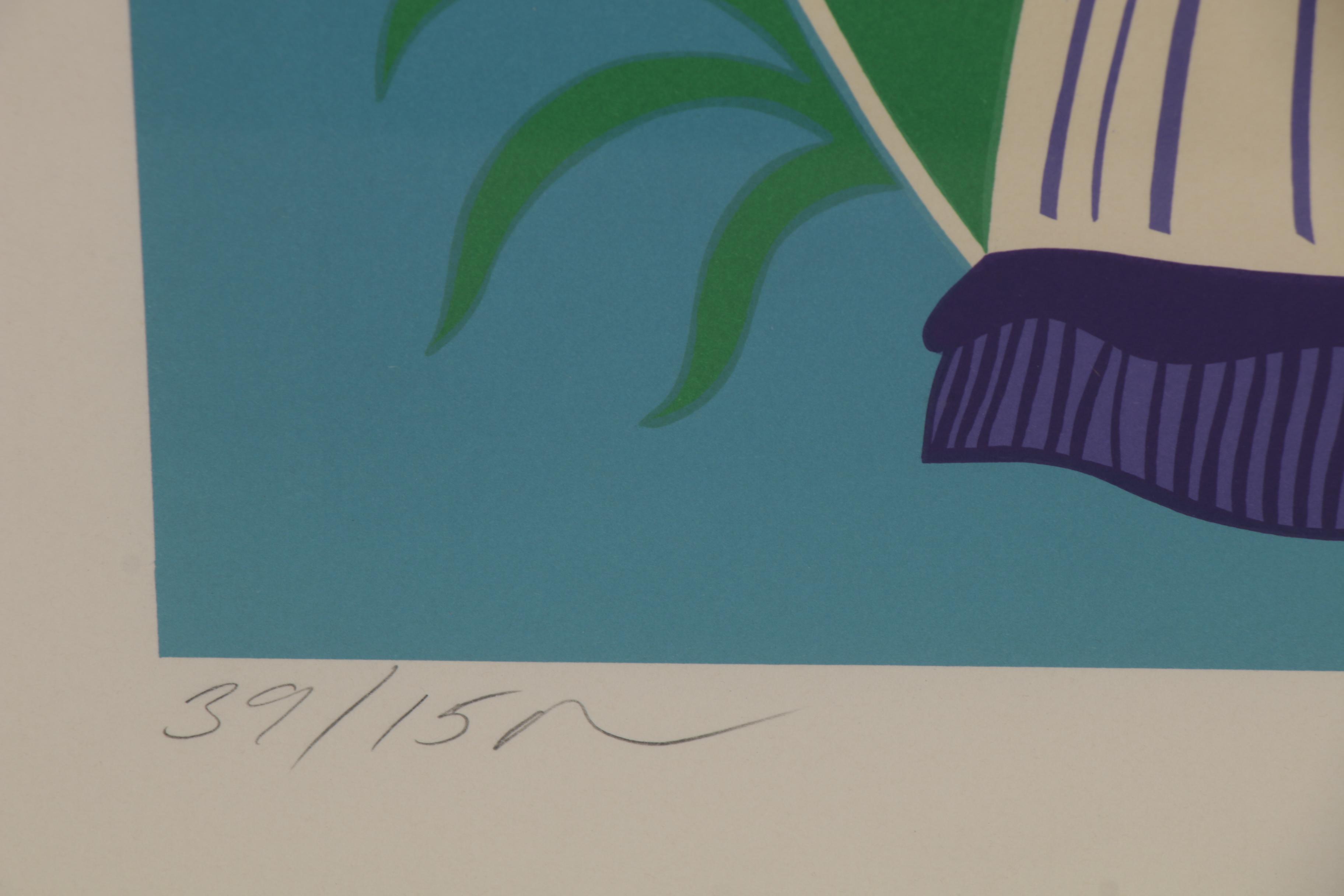 Robert Indiana Lithograph "Anne," 1977