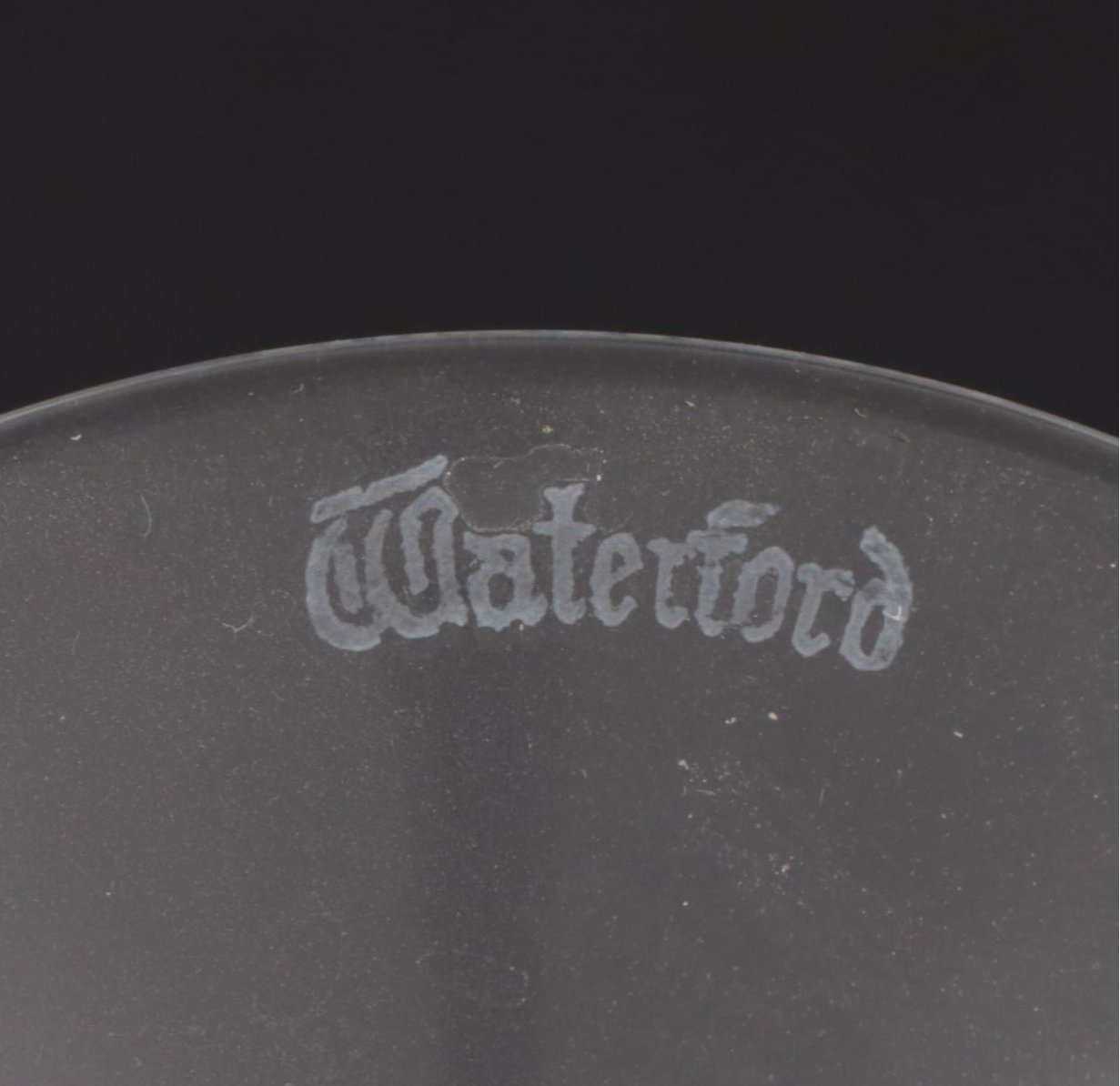 Waterford Crystal "Colleen Short Stem" White Wine and Port Wine Glasses