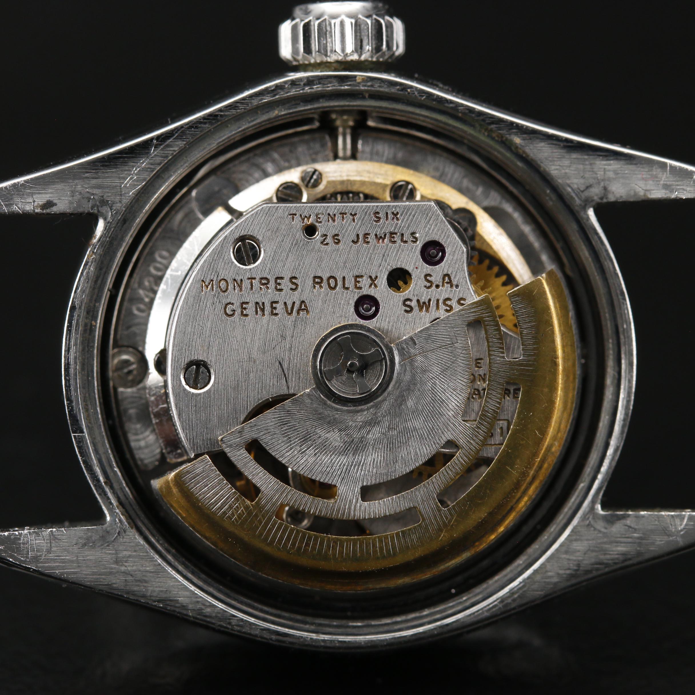 1968 Rolex Datejust Stainless Steel Diamond Watch