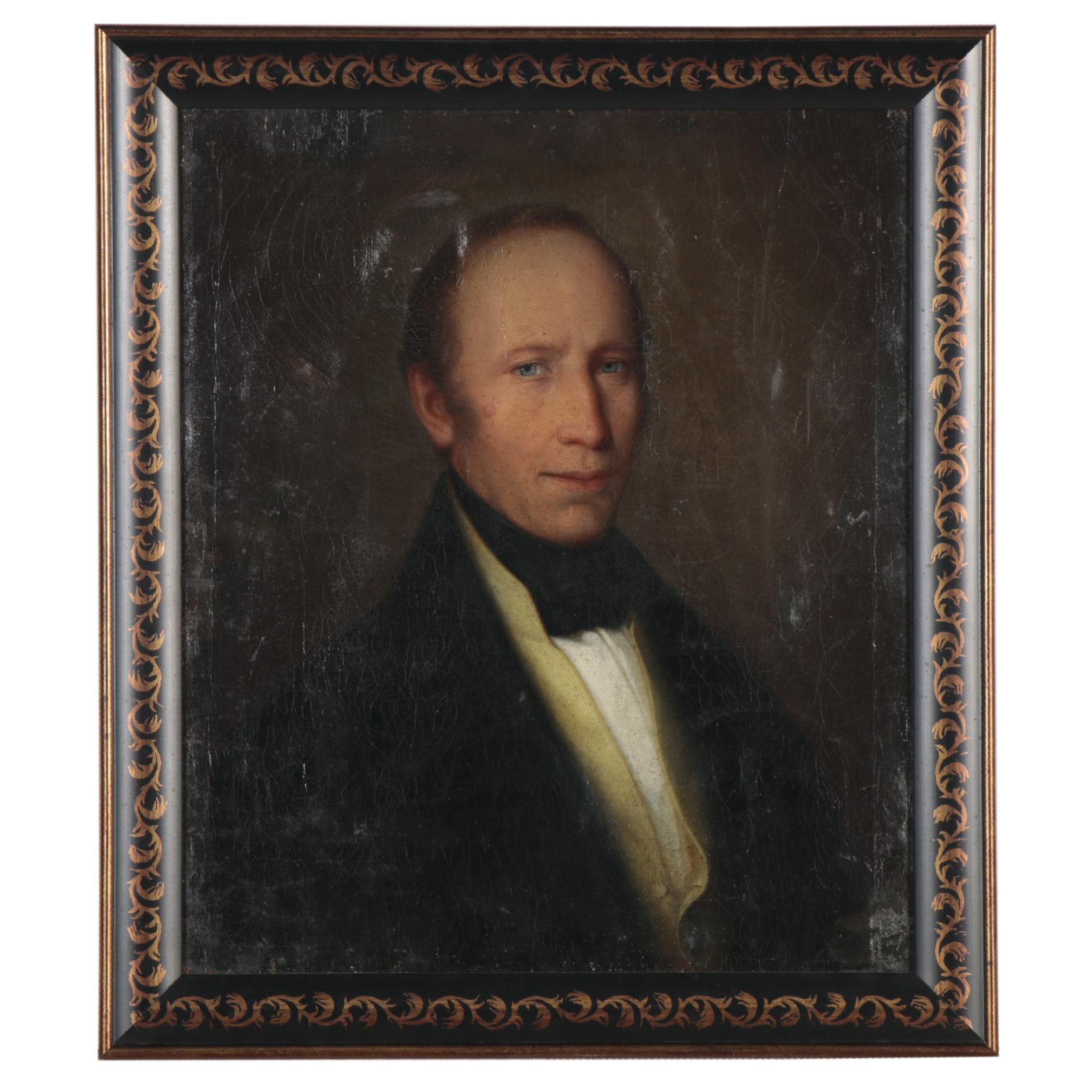 Portrait Oil Painting of Distinguished Gentleman