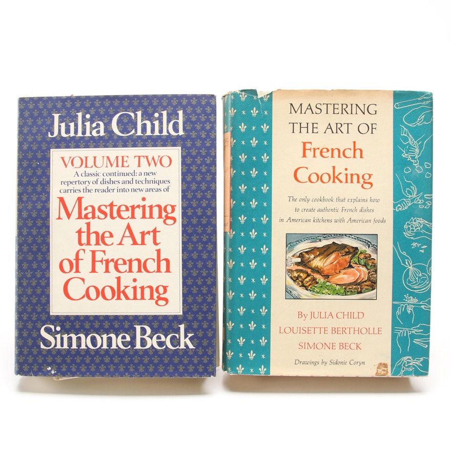 "Mastering the Art of French Cooking" Volumes I and II by Julia Child et al.