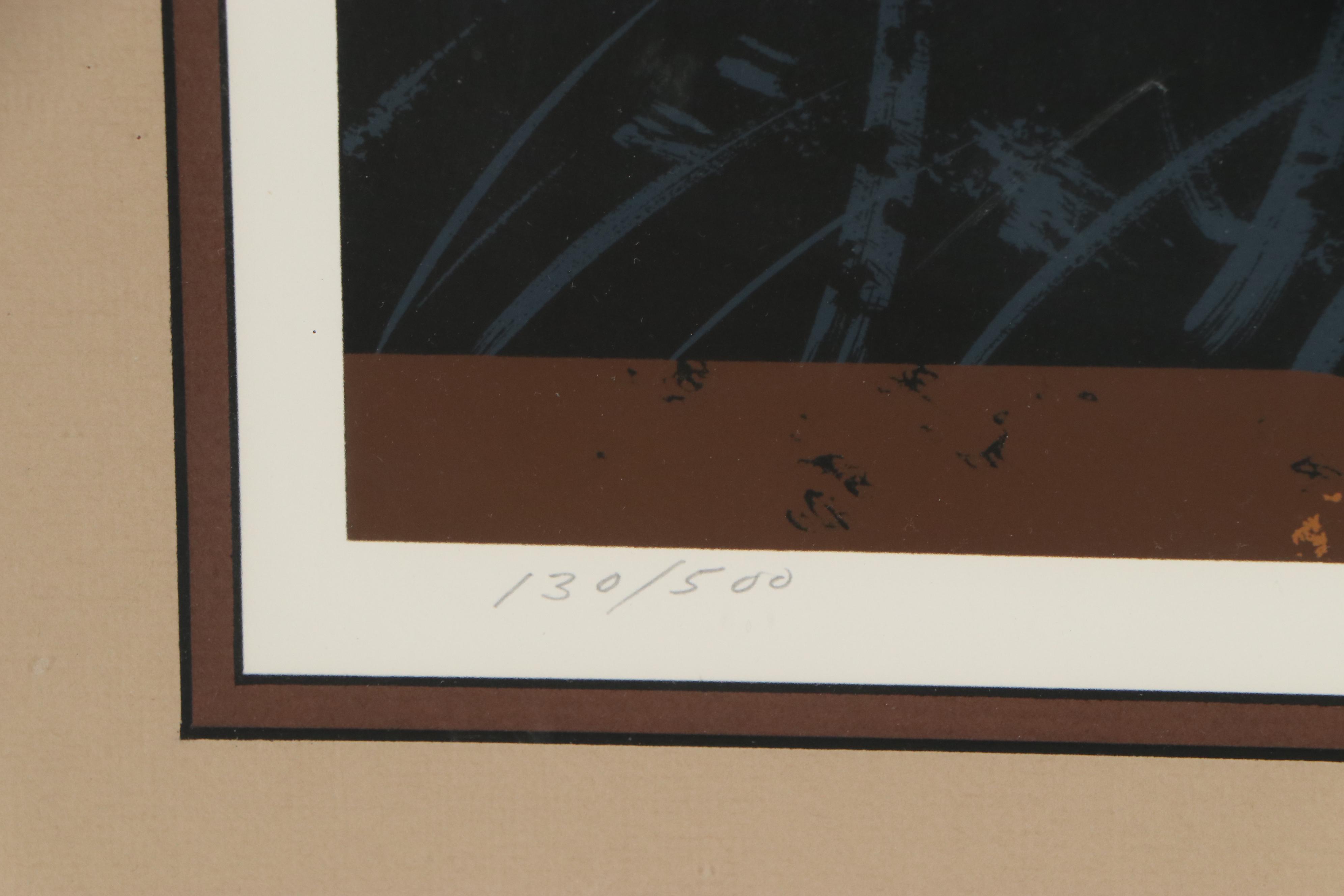 Charley Harper Serigraph "Hungry Eyes," 1969