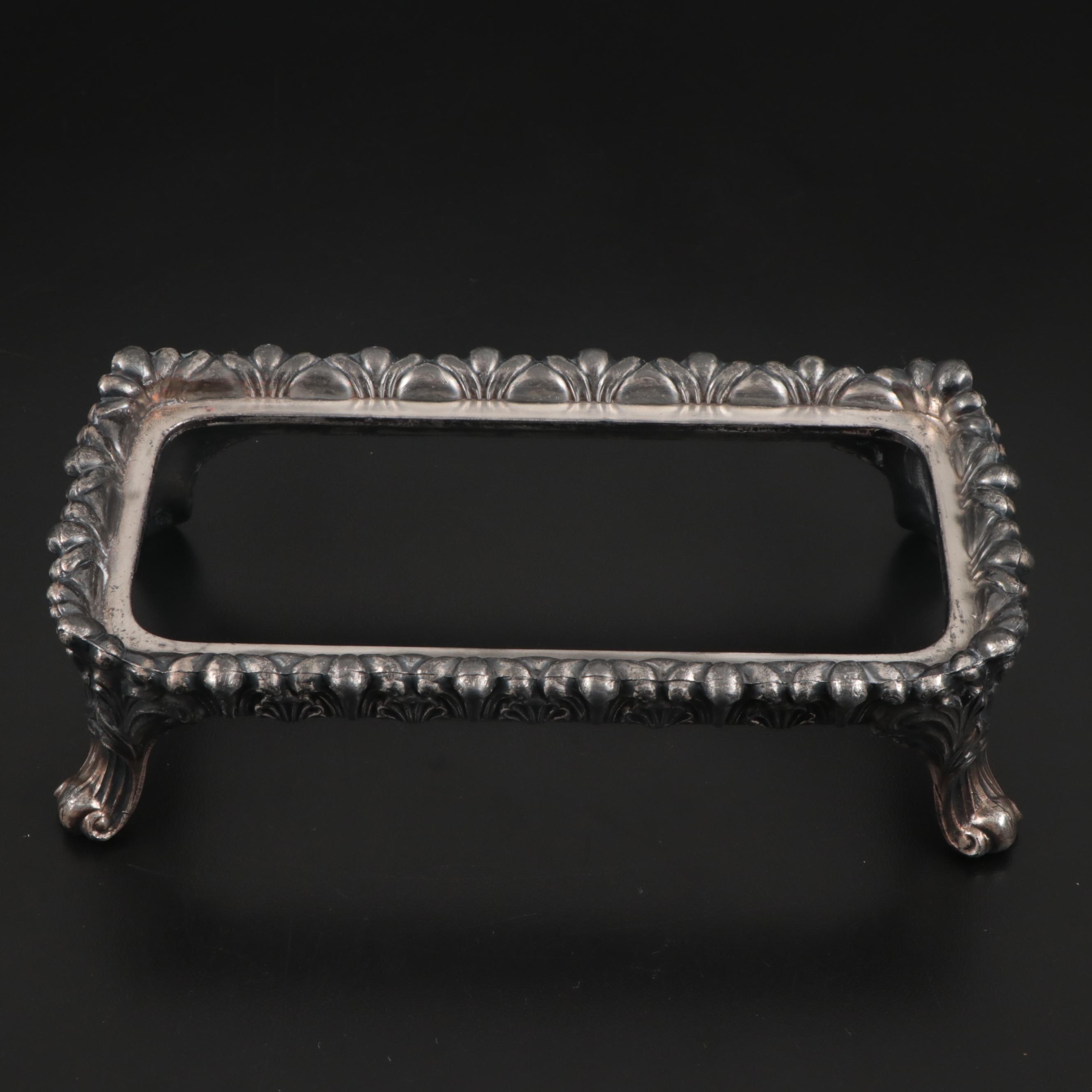 Mid-19th Century Hall & Elton Silver Plate Ladle and Other Silver Plate