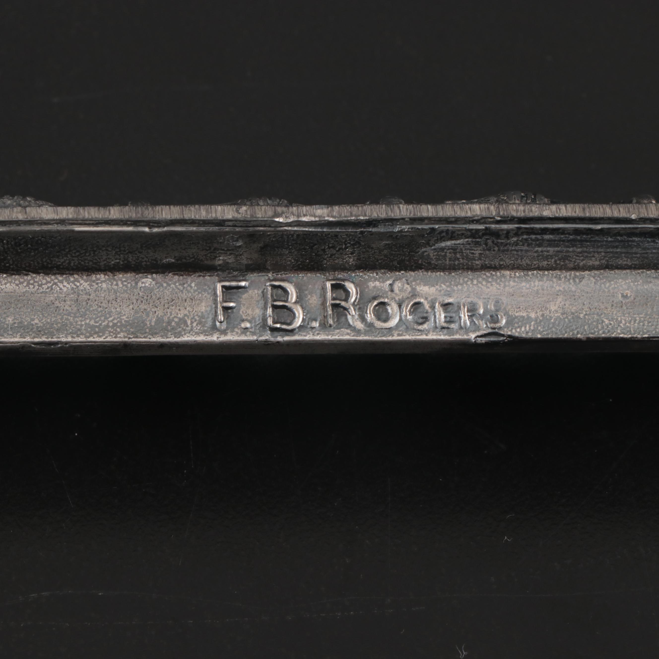 Mid-19th Century Hall & Elton Silver Plate Ladle and Other Silver Plate