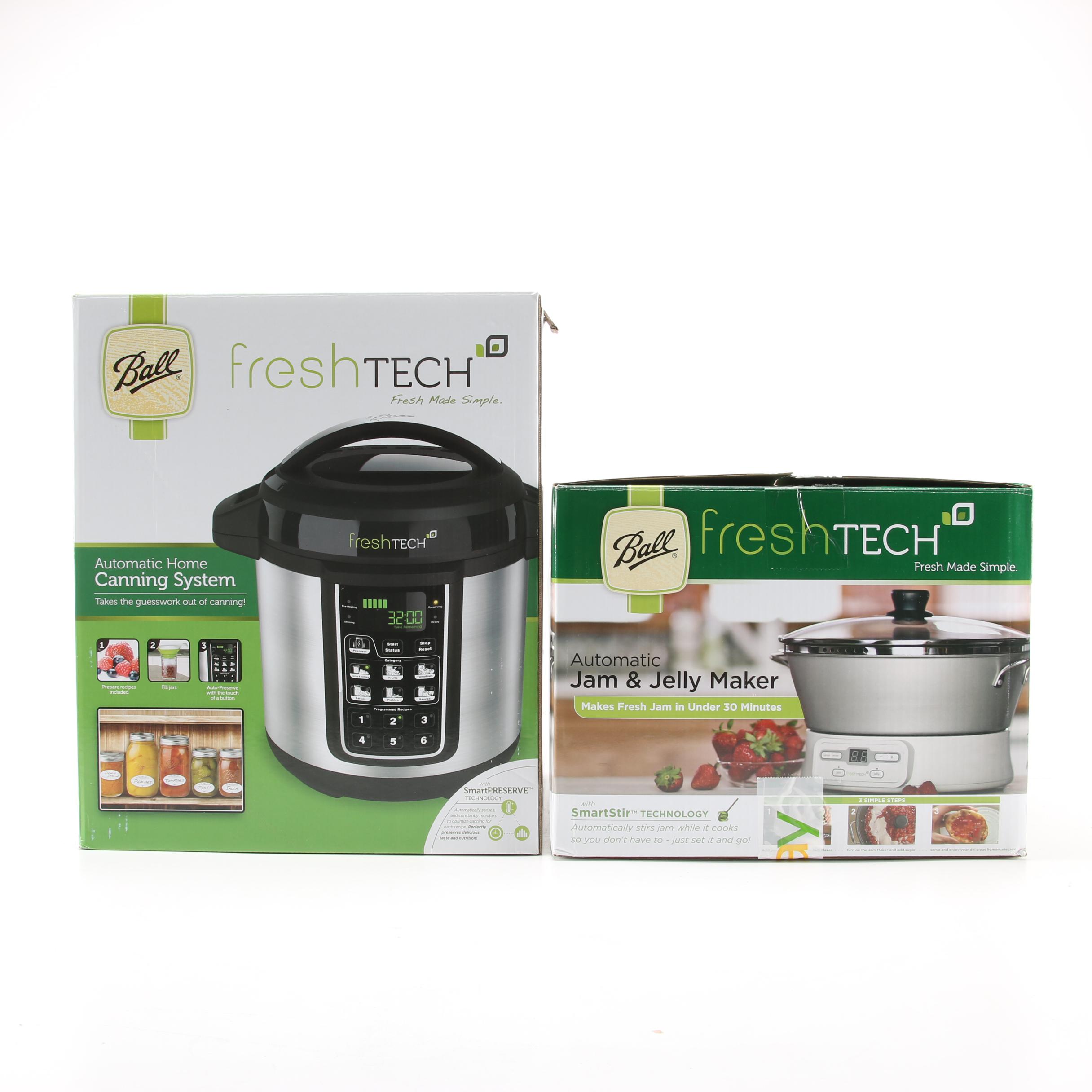 Ball FreshTech Automatic Home Canning System and Jam/Jelly Maker EBTH