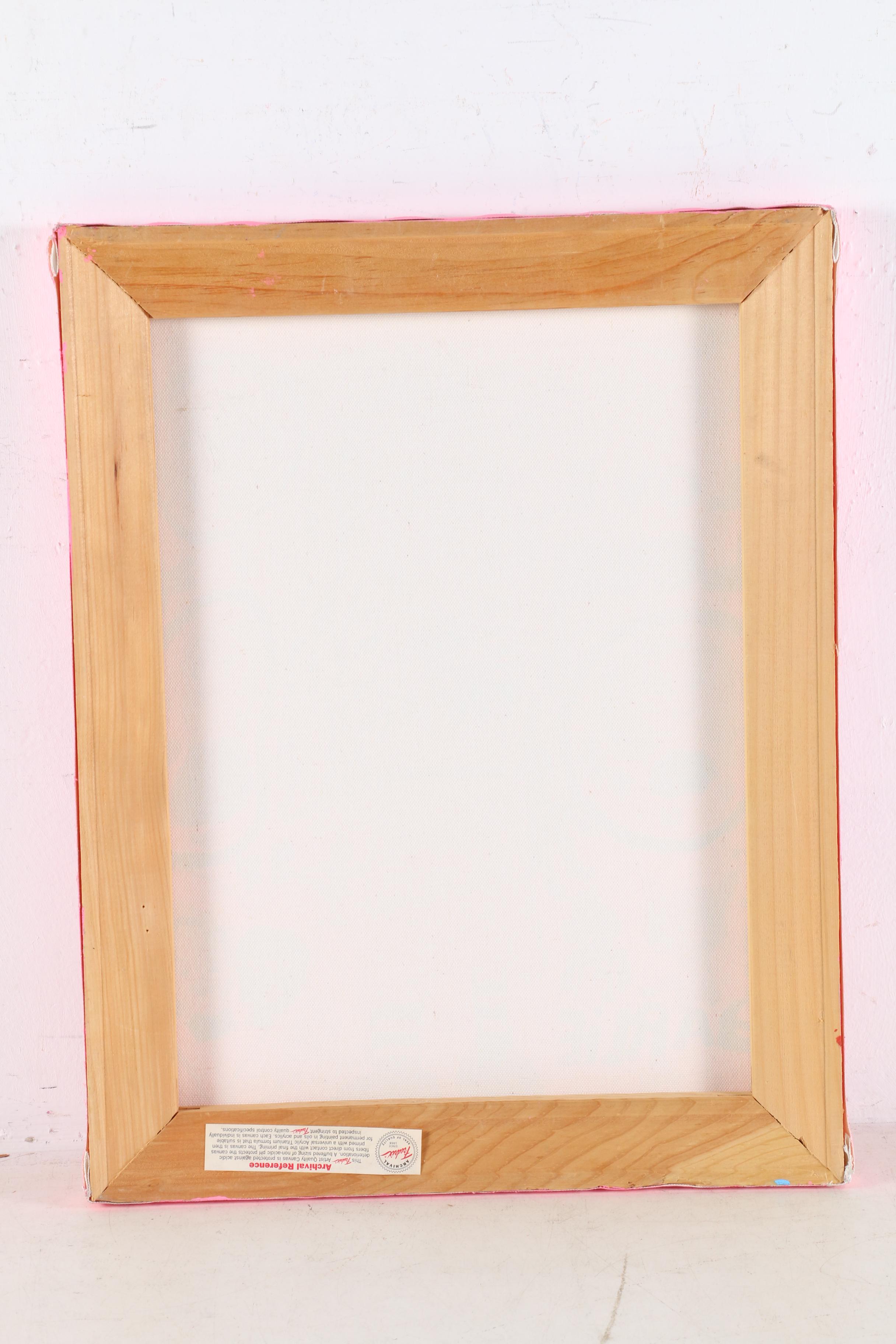 Carolyn Wilder Outsider Art Acrylic Painting, 21st Century