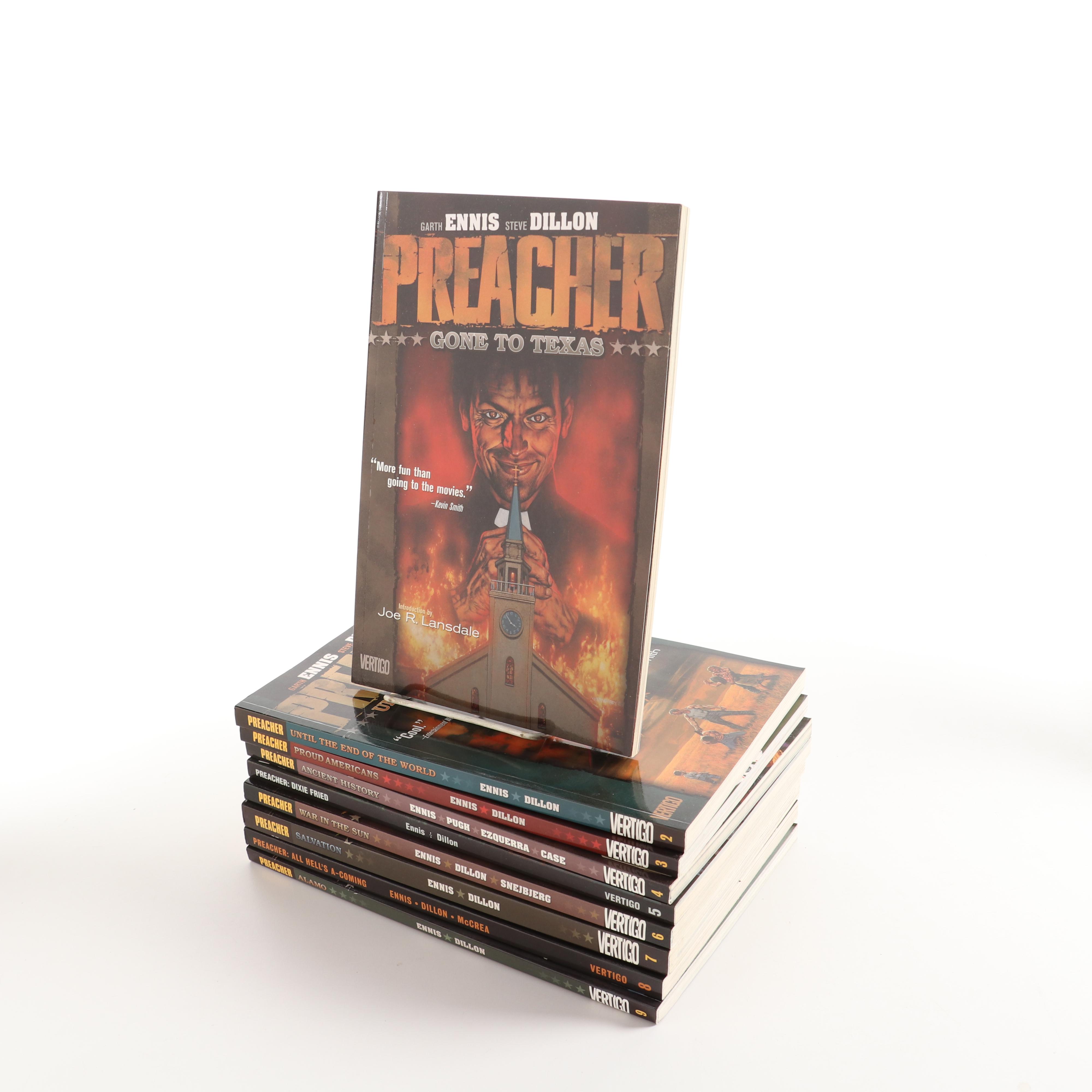 "Preacher" and "Hellboy" Graphic Novels