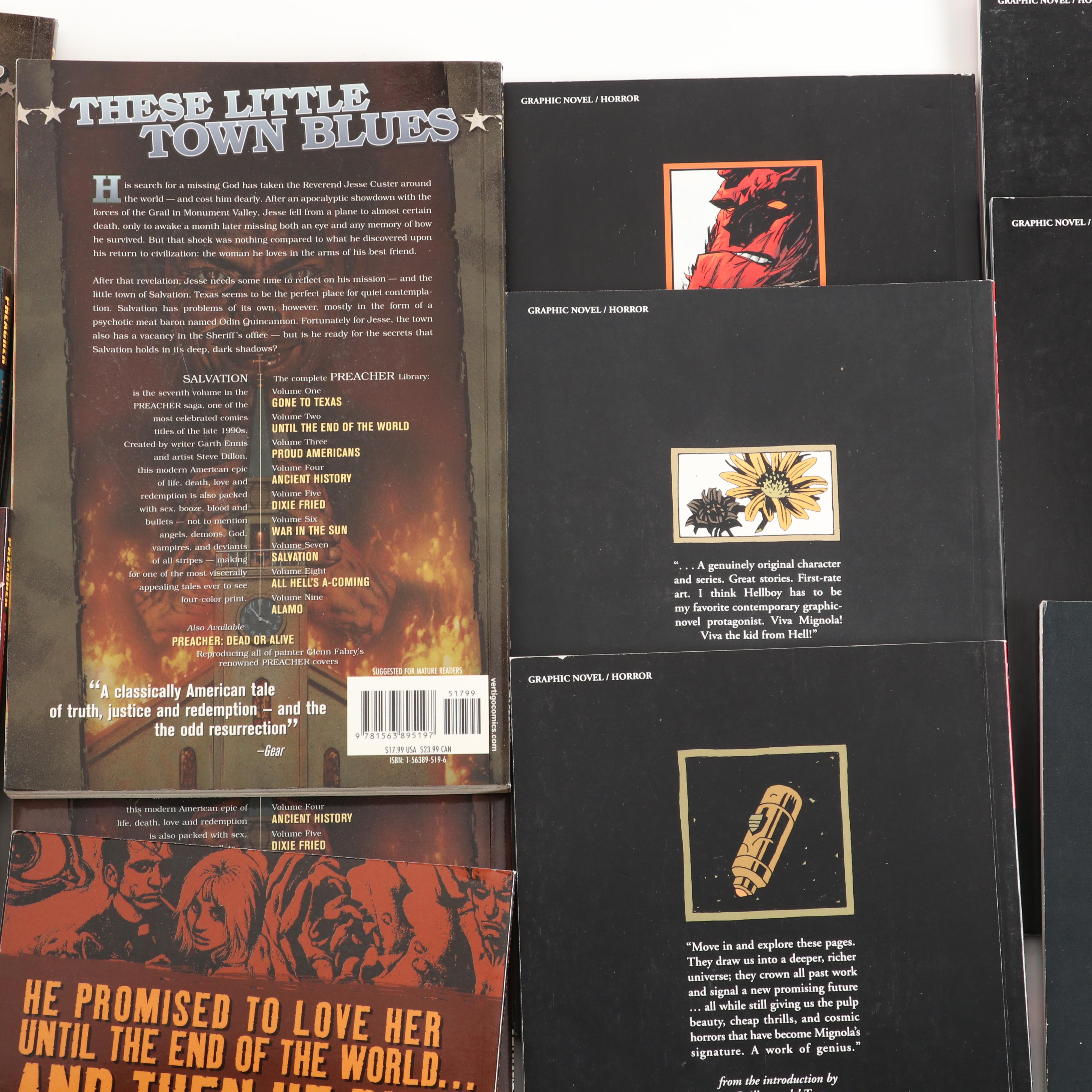 "Preacher" and "Hellboy" Graphic Novels