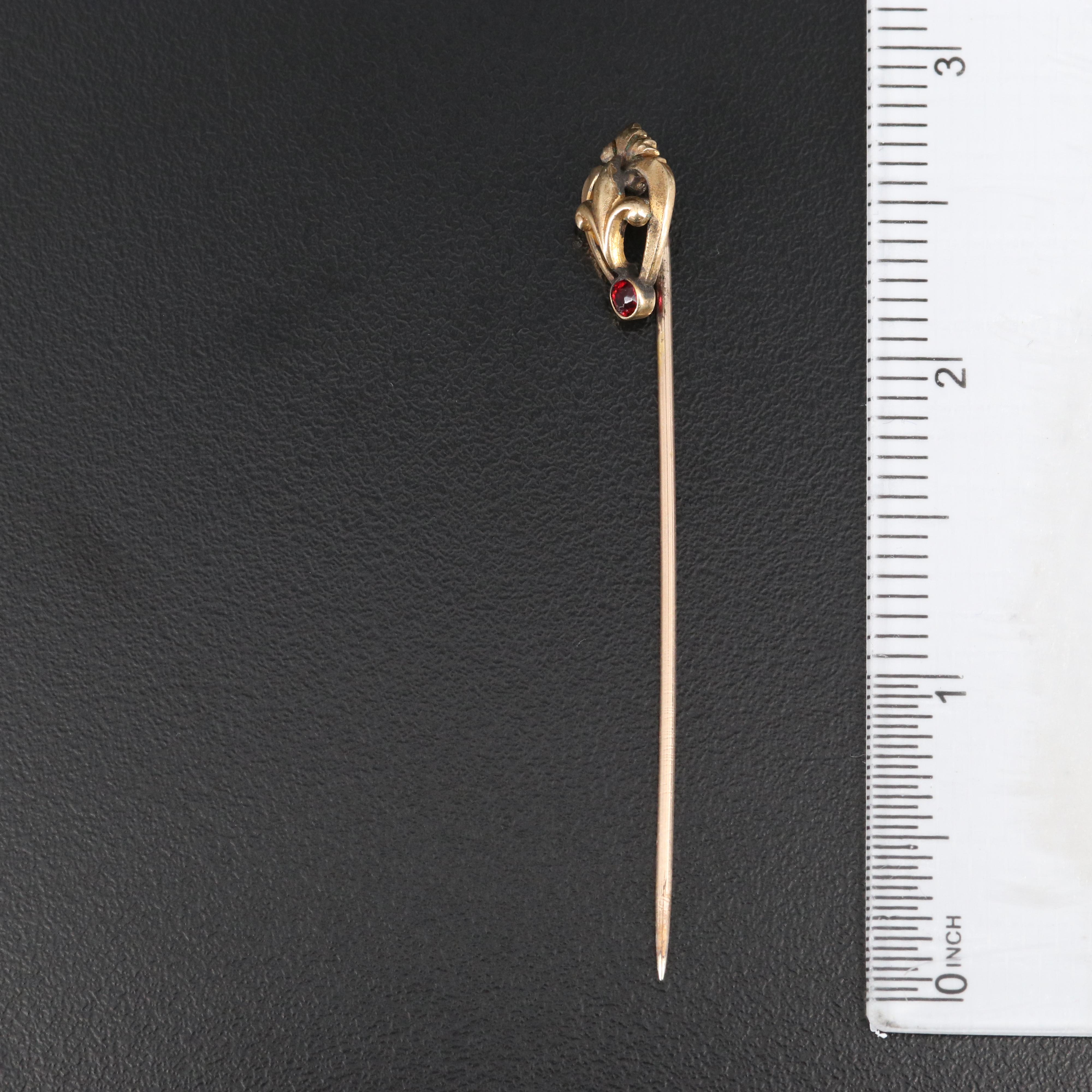 Circa 1915 Georg L. Paine & Co. Glass Stick Pins