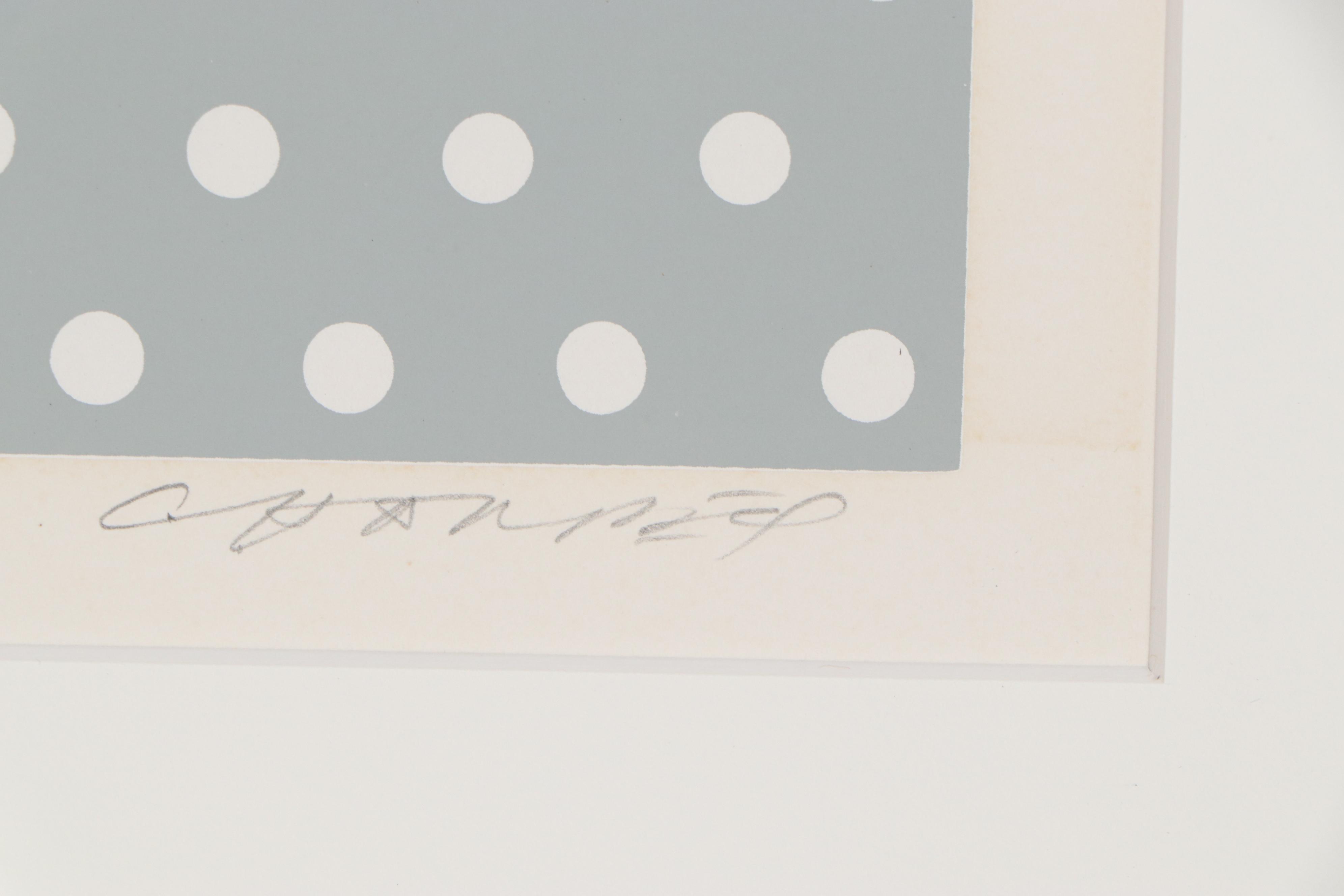 Charley Harper Serigraph "Cool Cardinal," 1974