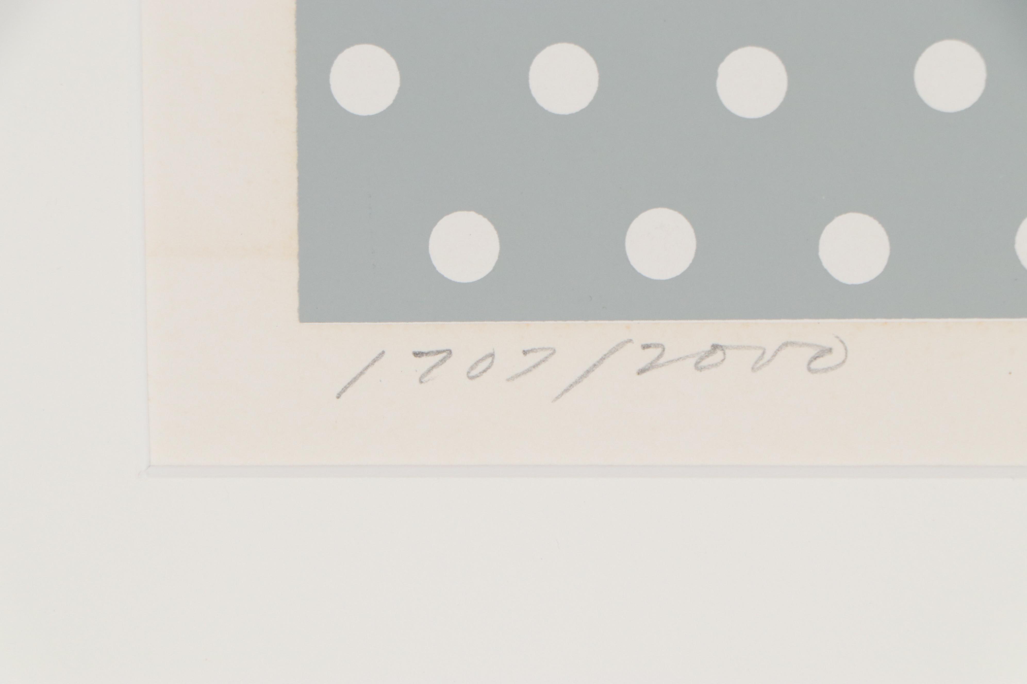 Charley Harper Serigraph "Cool Cardinal," 1974