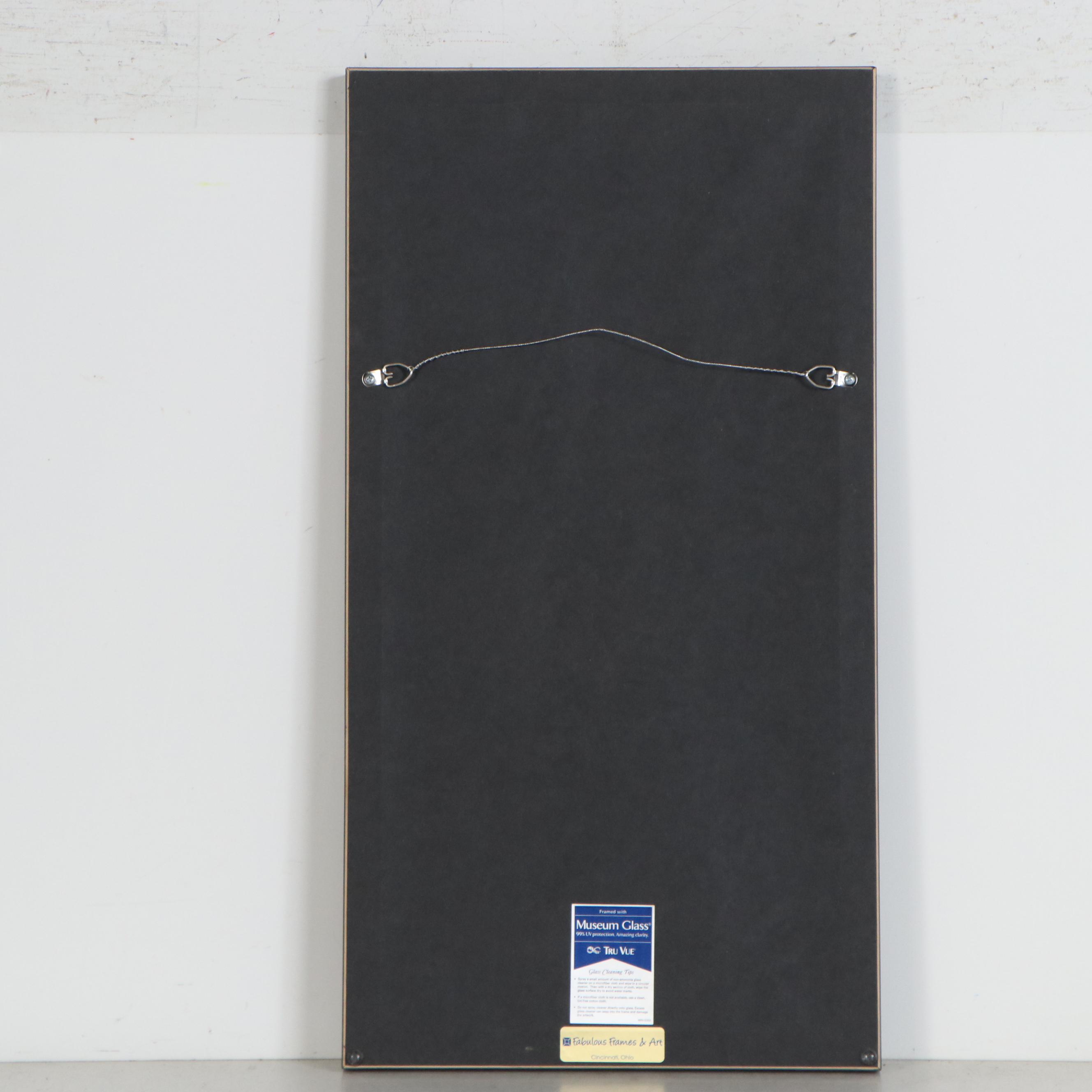 Charley Harper Serigraph "Cool Cardinal," 1974