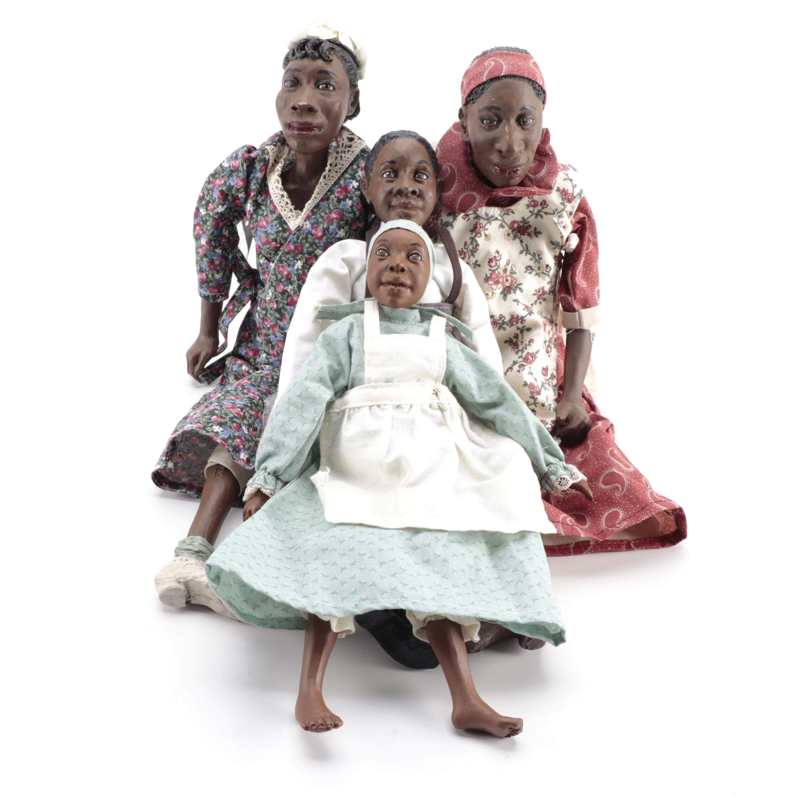Daddy's Long Legs "Micah, Jane, Aunt Fannie and Maxine" Dolls