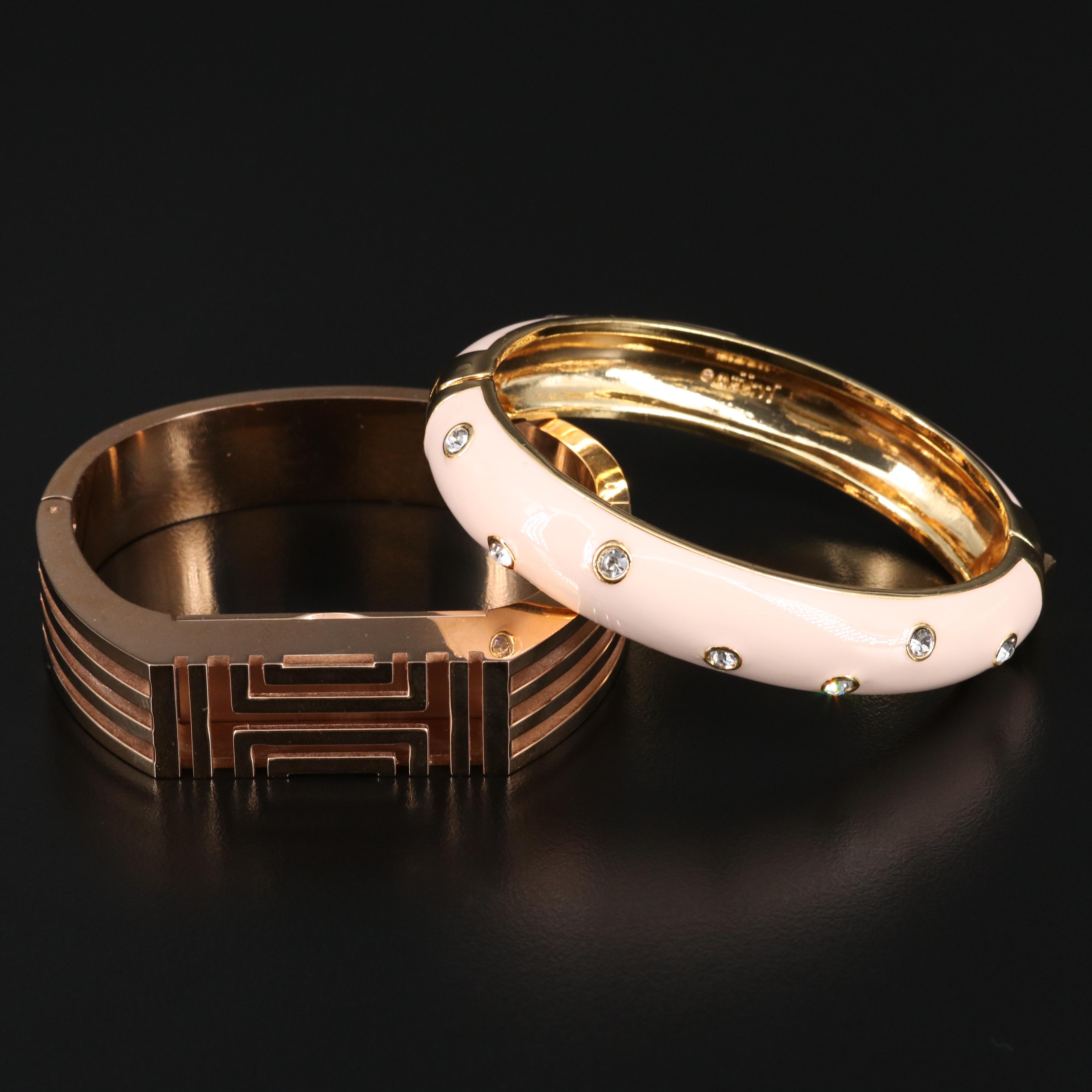 Tory Burch Fitbit Bracelets with Chain and Rhinestone Bracelets
