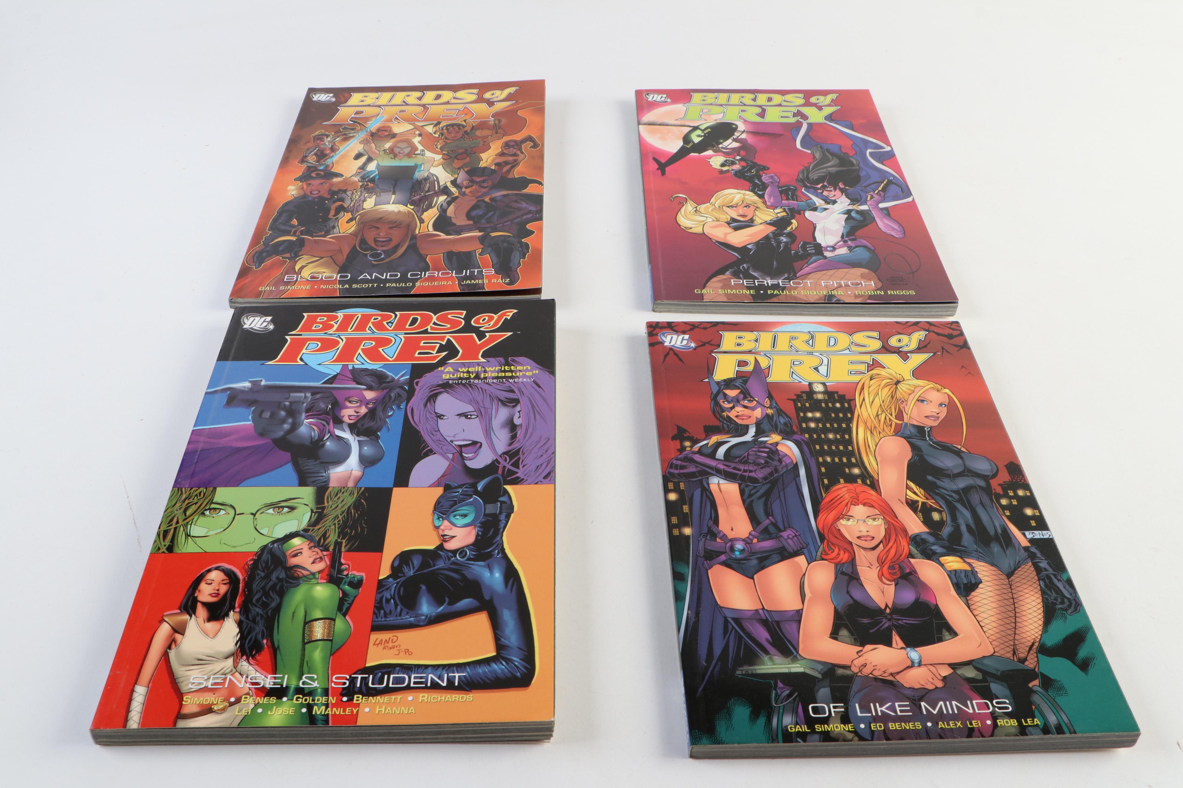 Collection of "Birds of Prey" Graphic Novels