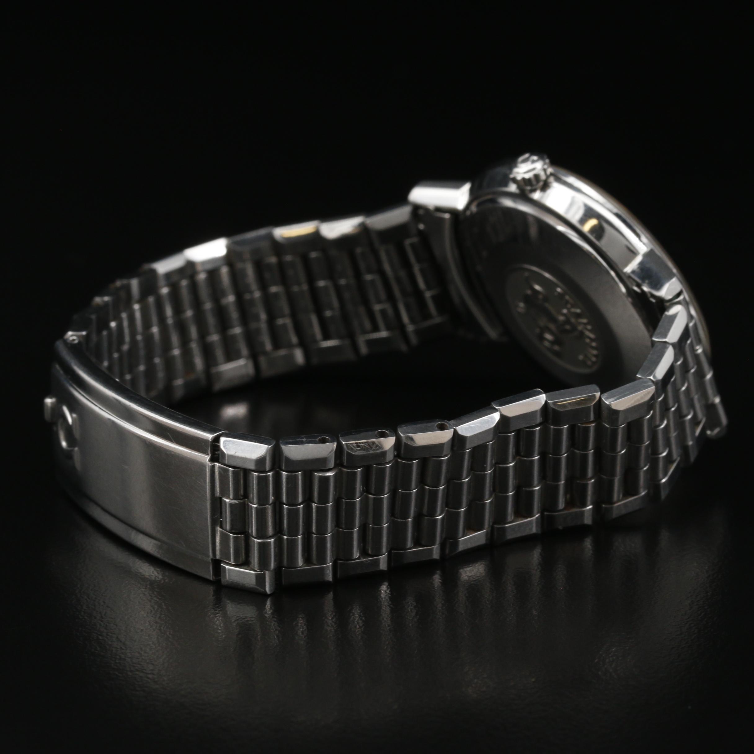 1959 Omega Seamaster Stainless Steel Stem Wind Watch