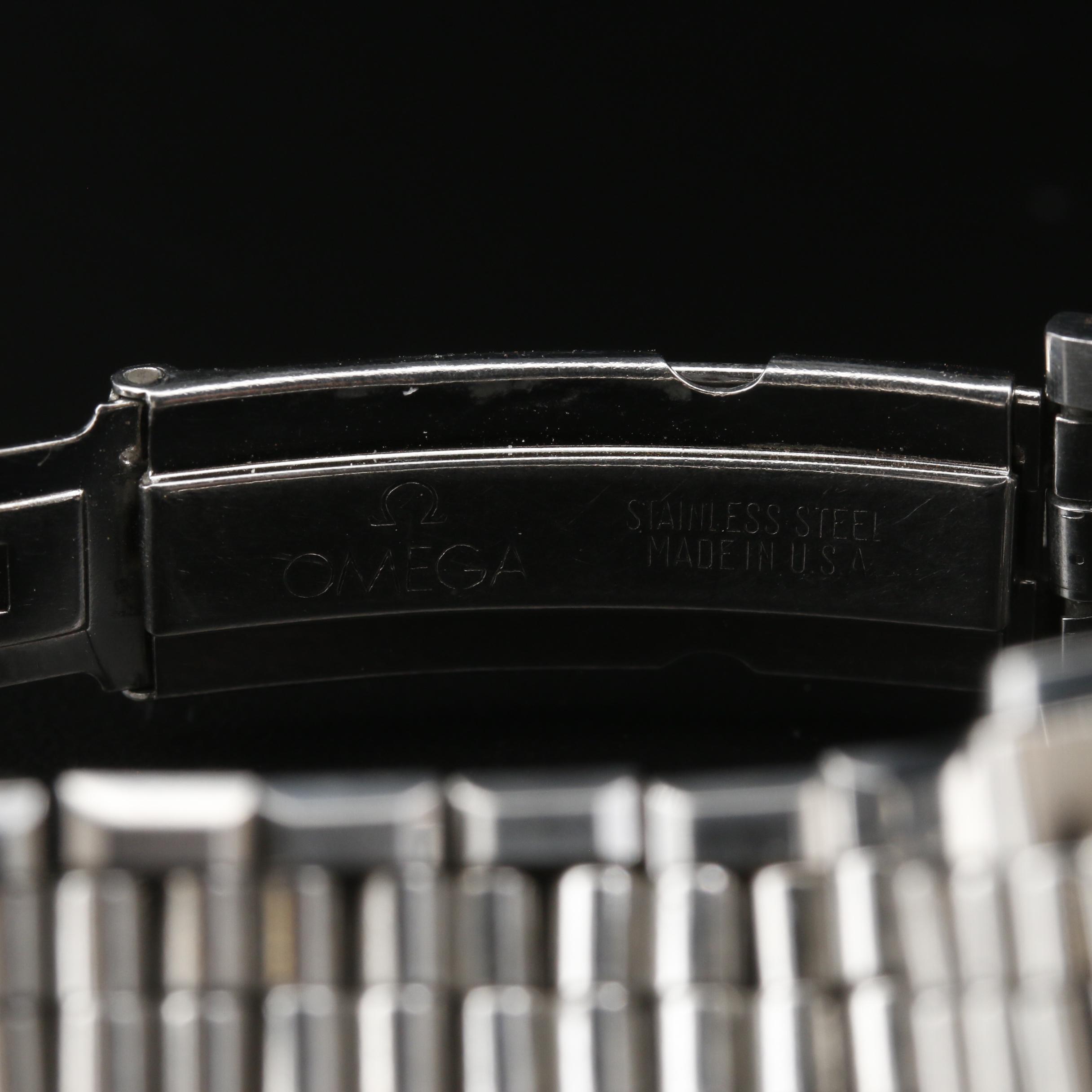 1959 Omega Seamaster Stainless Steel Stem Wind Watch