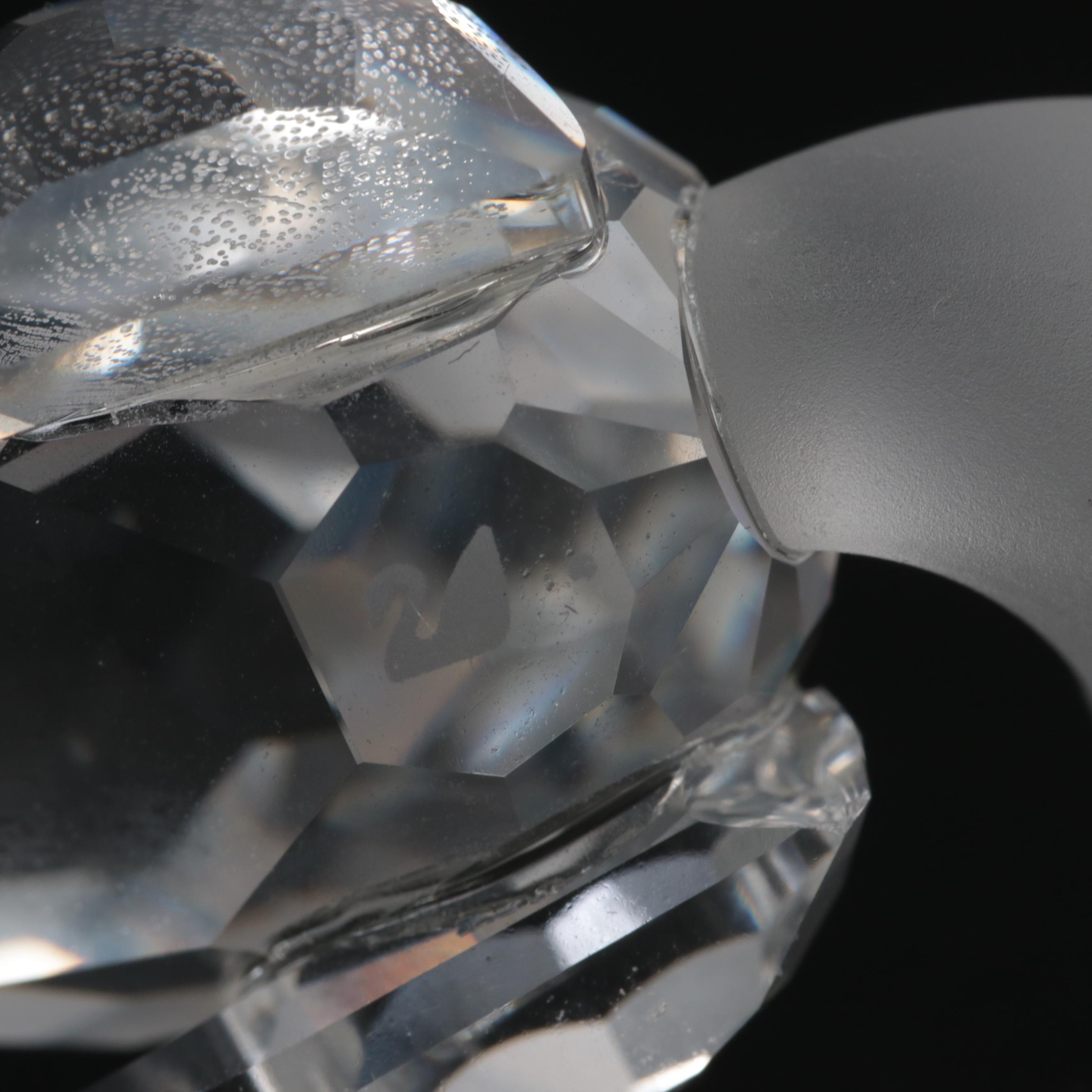 Swarovski Crystal Animal Figurines Including "Fox" and "Dachshund"