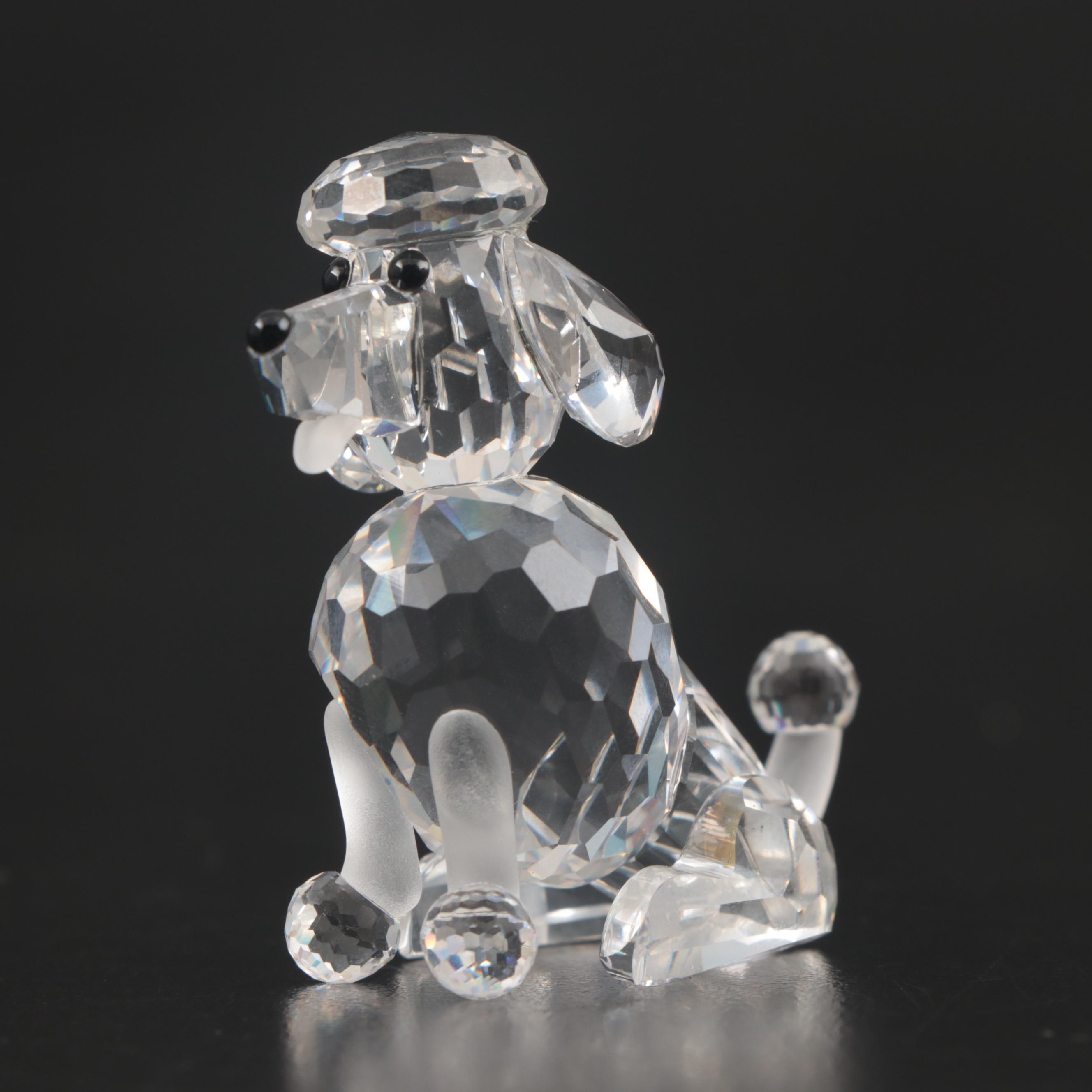 Swarovski Crystal Animal Figurines Including "Fox" and "Dachshund"