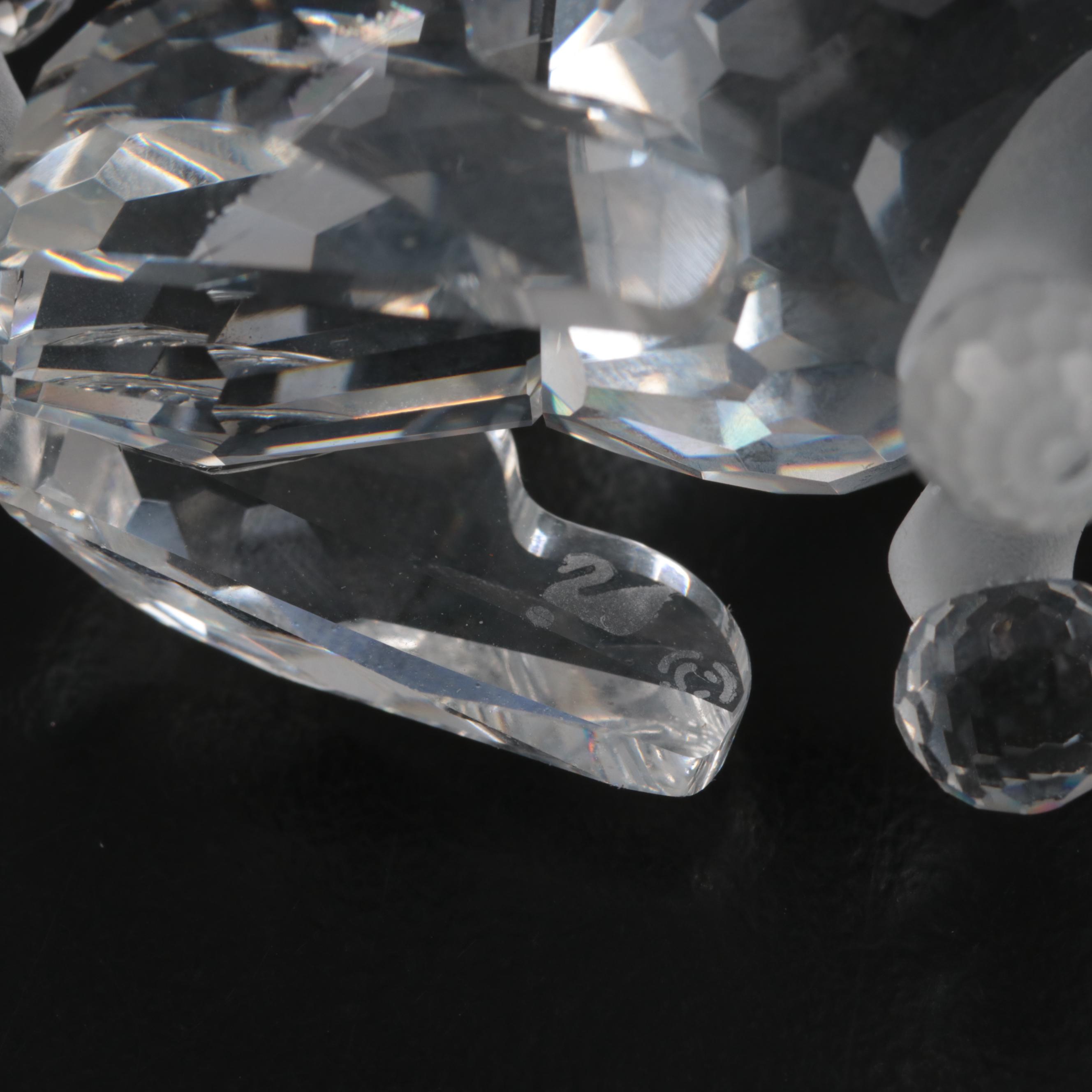 Swarovski Crystal Animal Figurines Including "Fox" and "Dachshund"