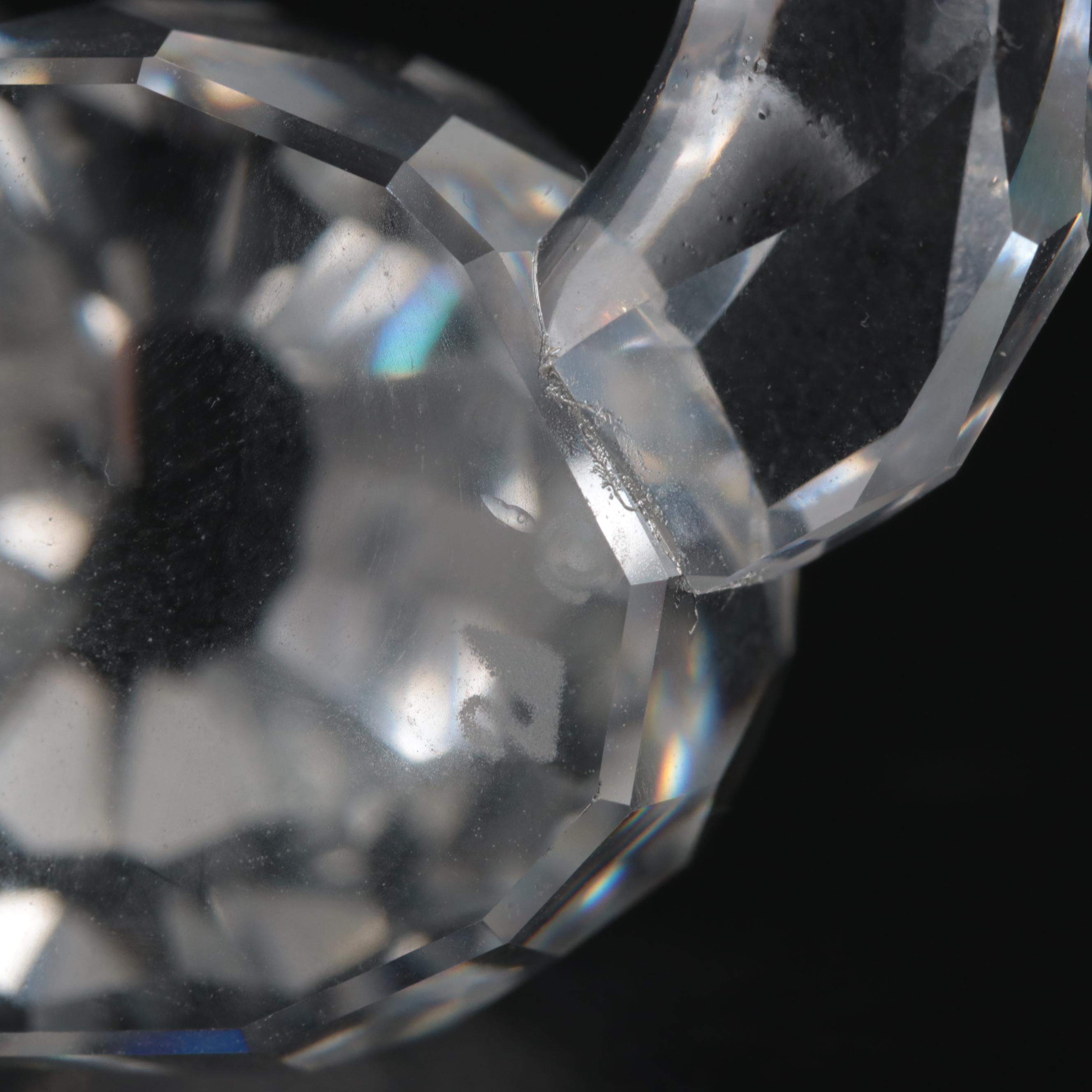 Swarovski Crystal Animal Figurines Including "Fox" and "Dachshund"