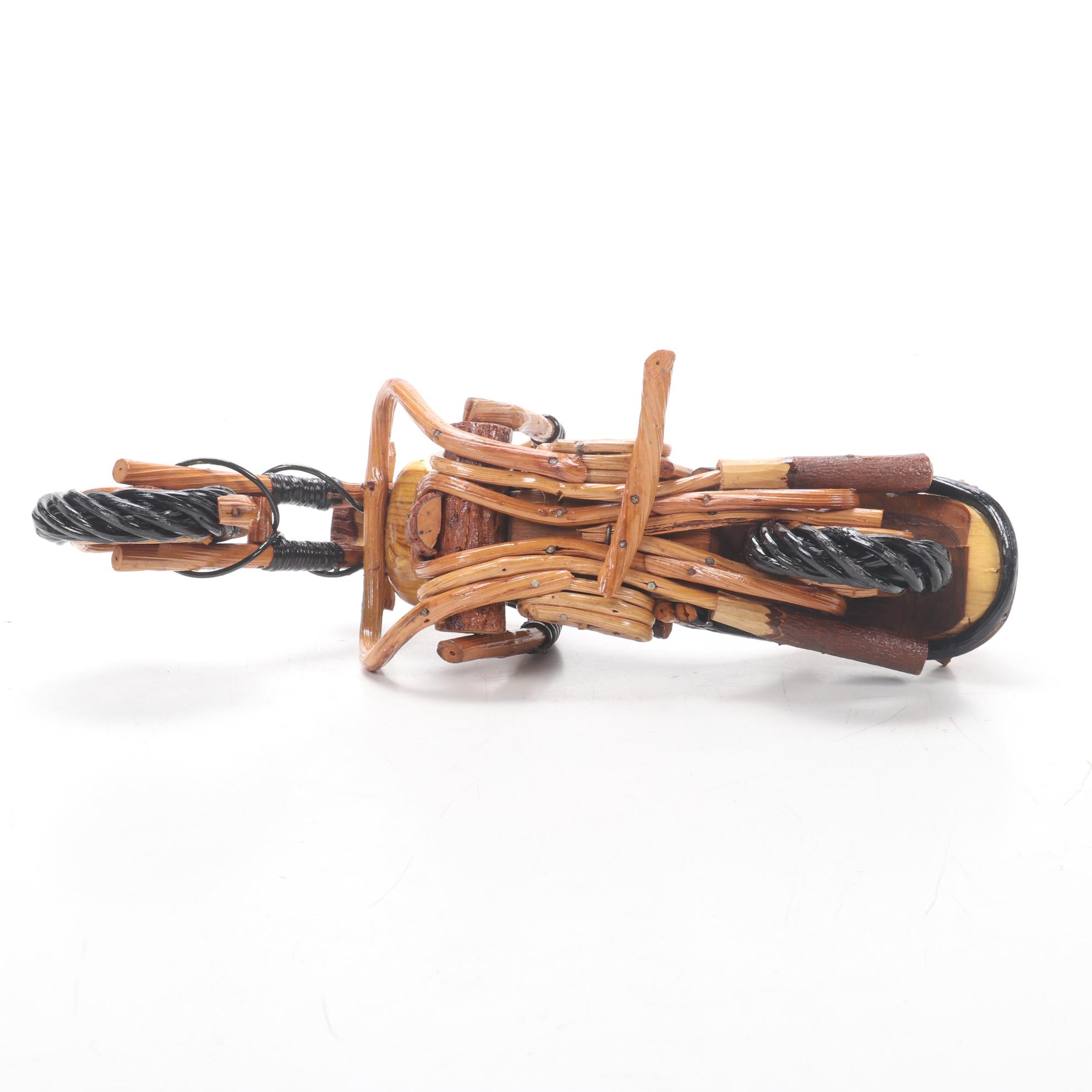 Harley-Davidson Barbie and Ken Dolls with Motorcycle Clock and Figurine