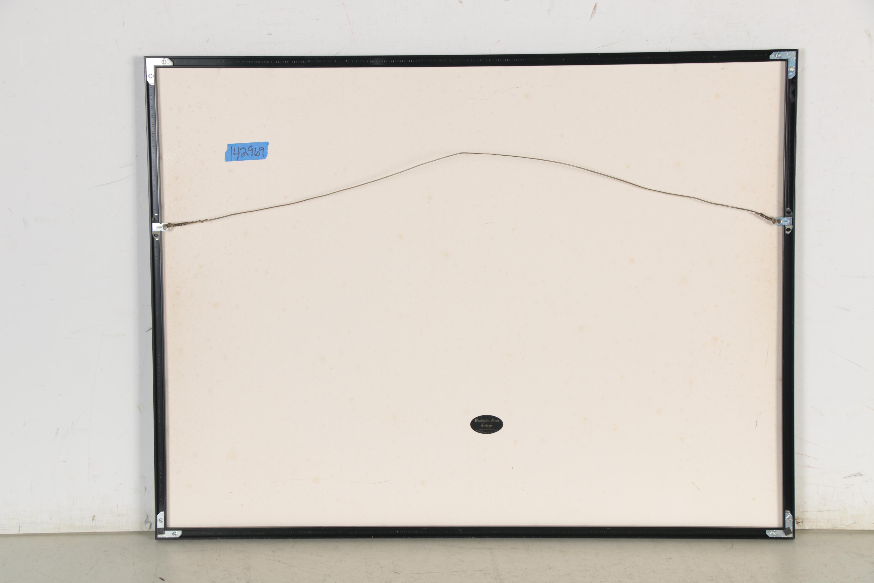 E. Peyrol Serigraph "Specimen," Late 20th Century