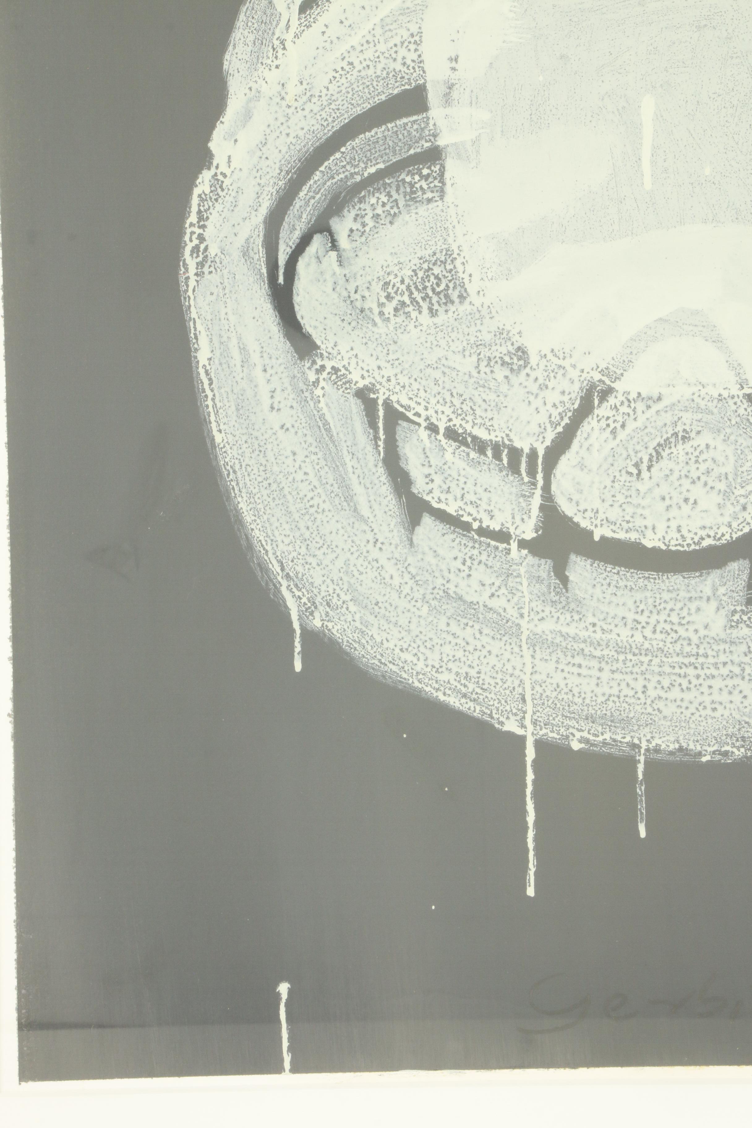 Fabrizio Gerbino Oil Painting of Abstract Composition, 2009