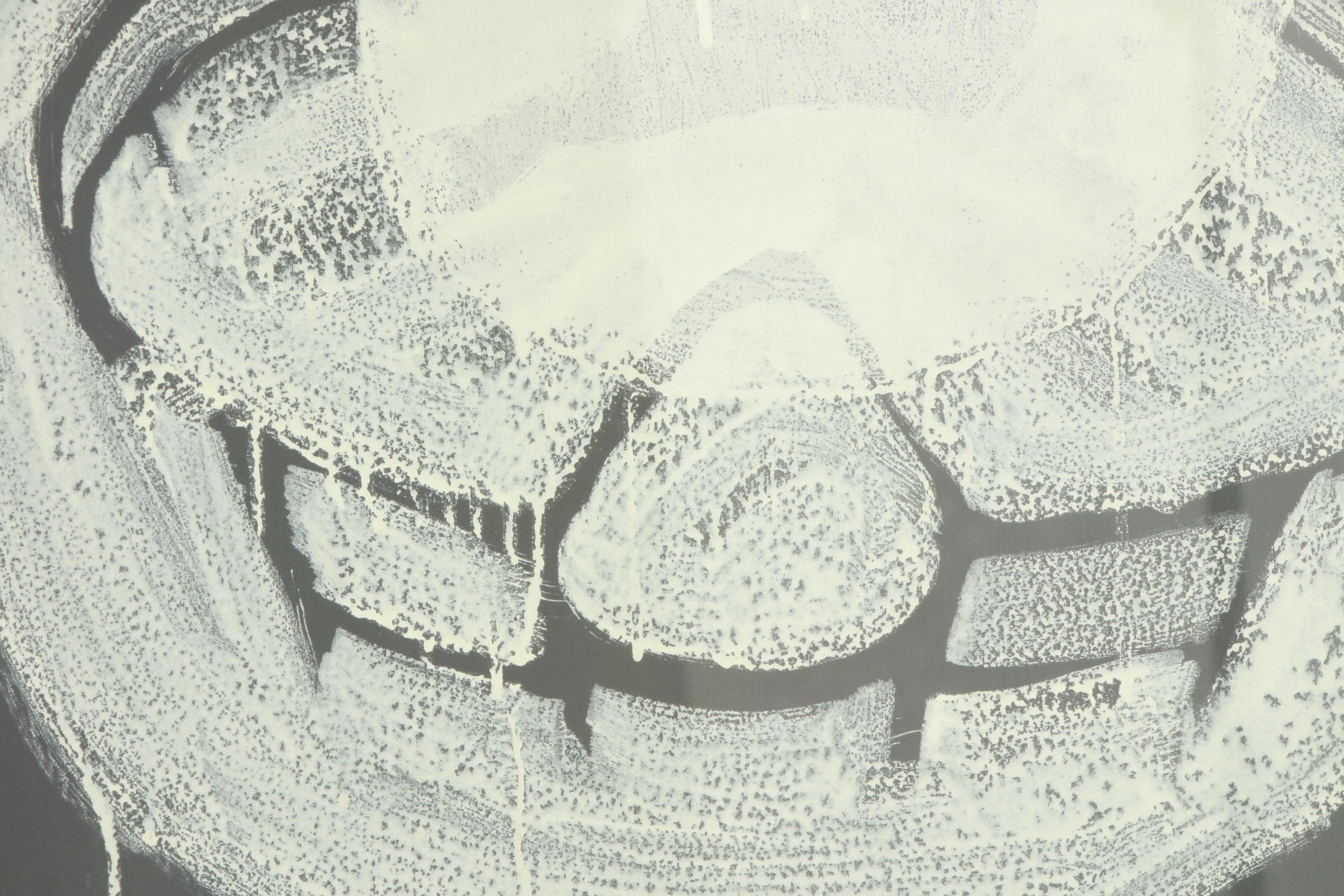 Fabrizio Gerbino Oil Painting of Abstract Composition, 2009