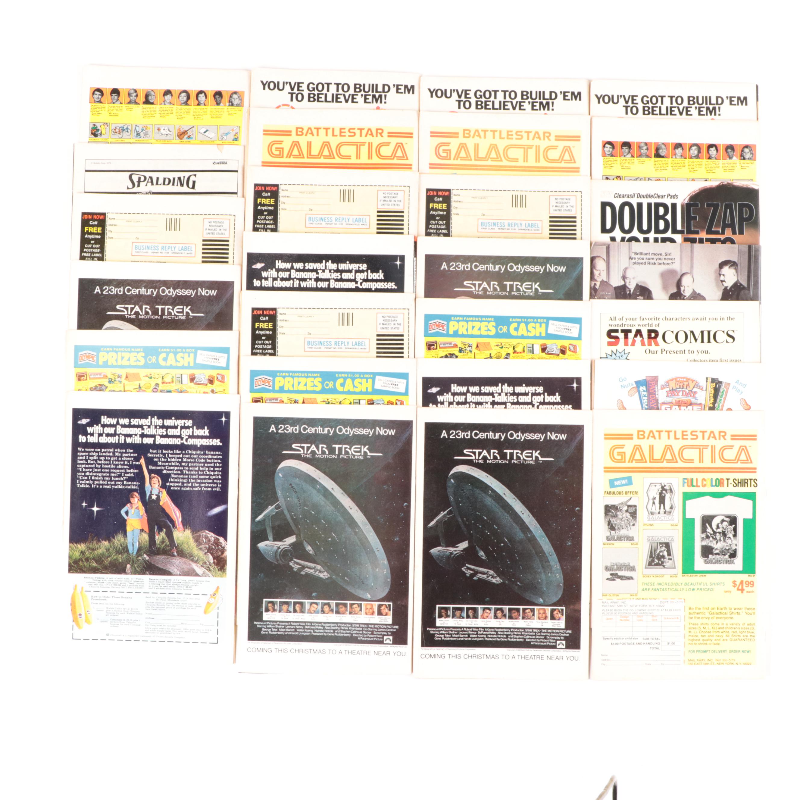 1970s Marvel Comics Including "Captain America" and "The Incredible Hulk"