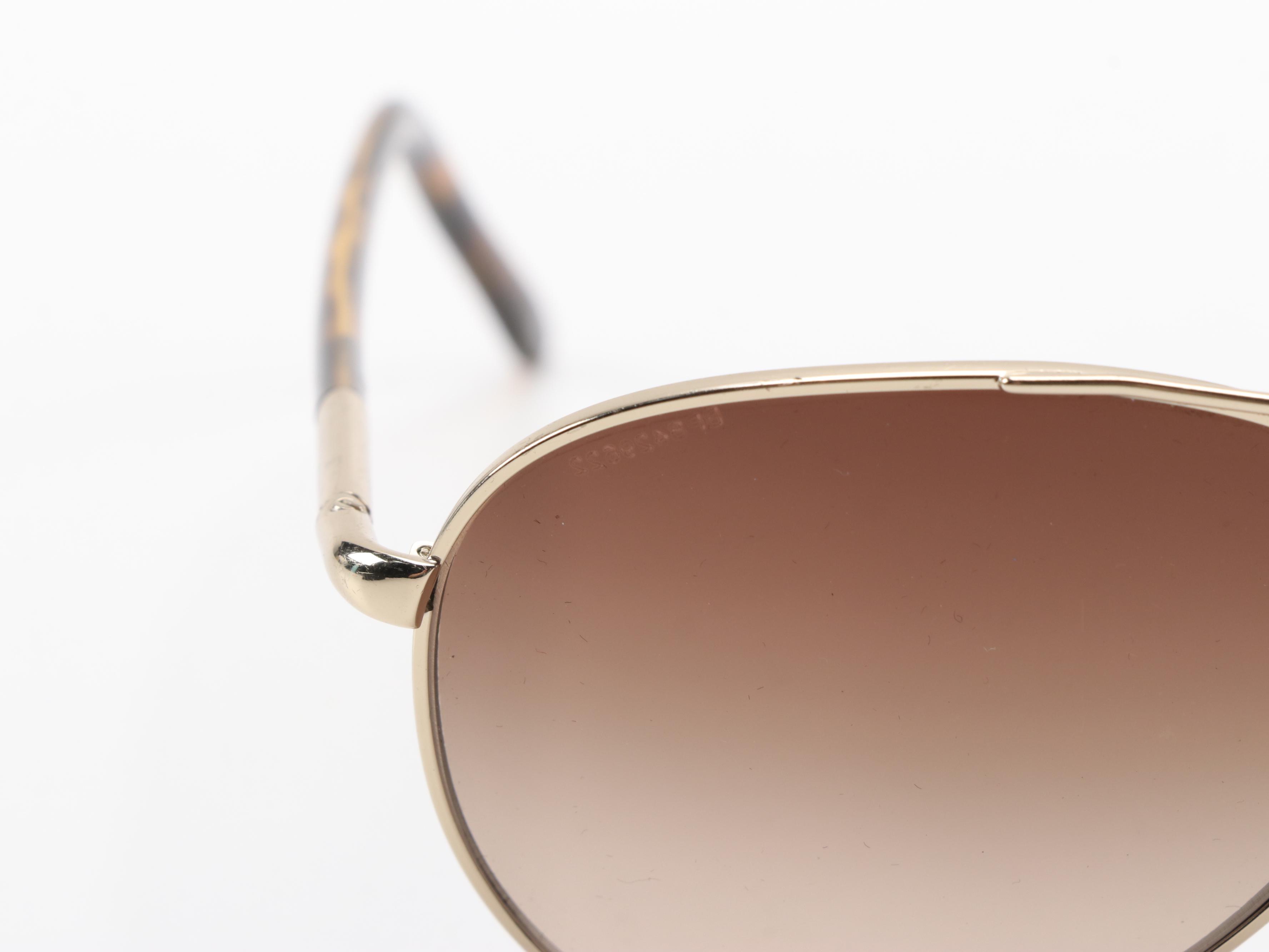 Prada Aviator SPR-51M Sunglasses with Case