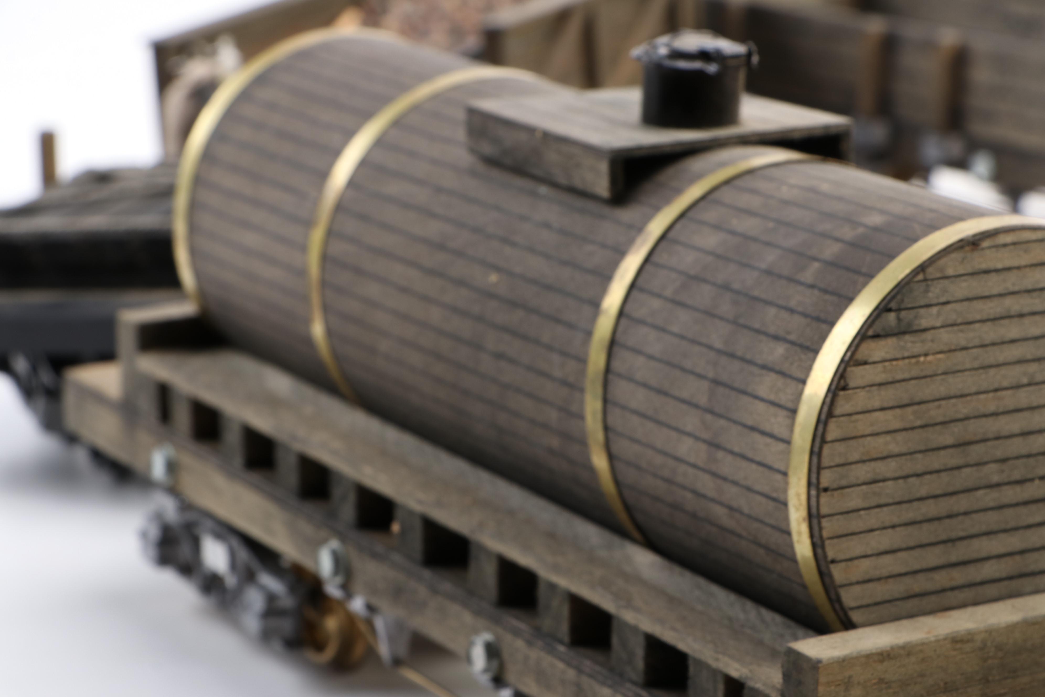 Wilesco Lucas Deutsche Reichsbahn Steam Locomotive and Cars