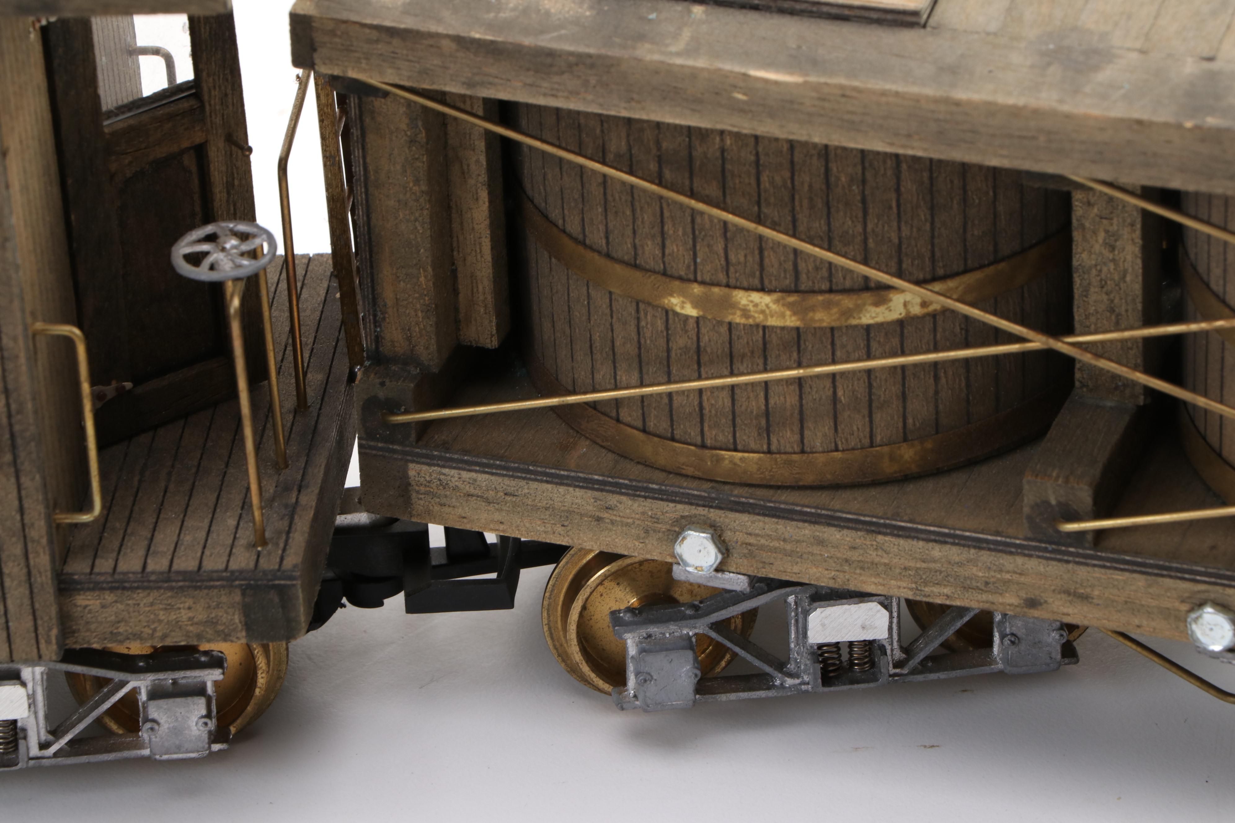 Wilesco Lucas Deutsche Reichsbahn Steam Locomotive and Cars