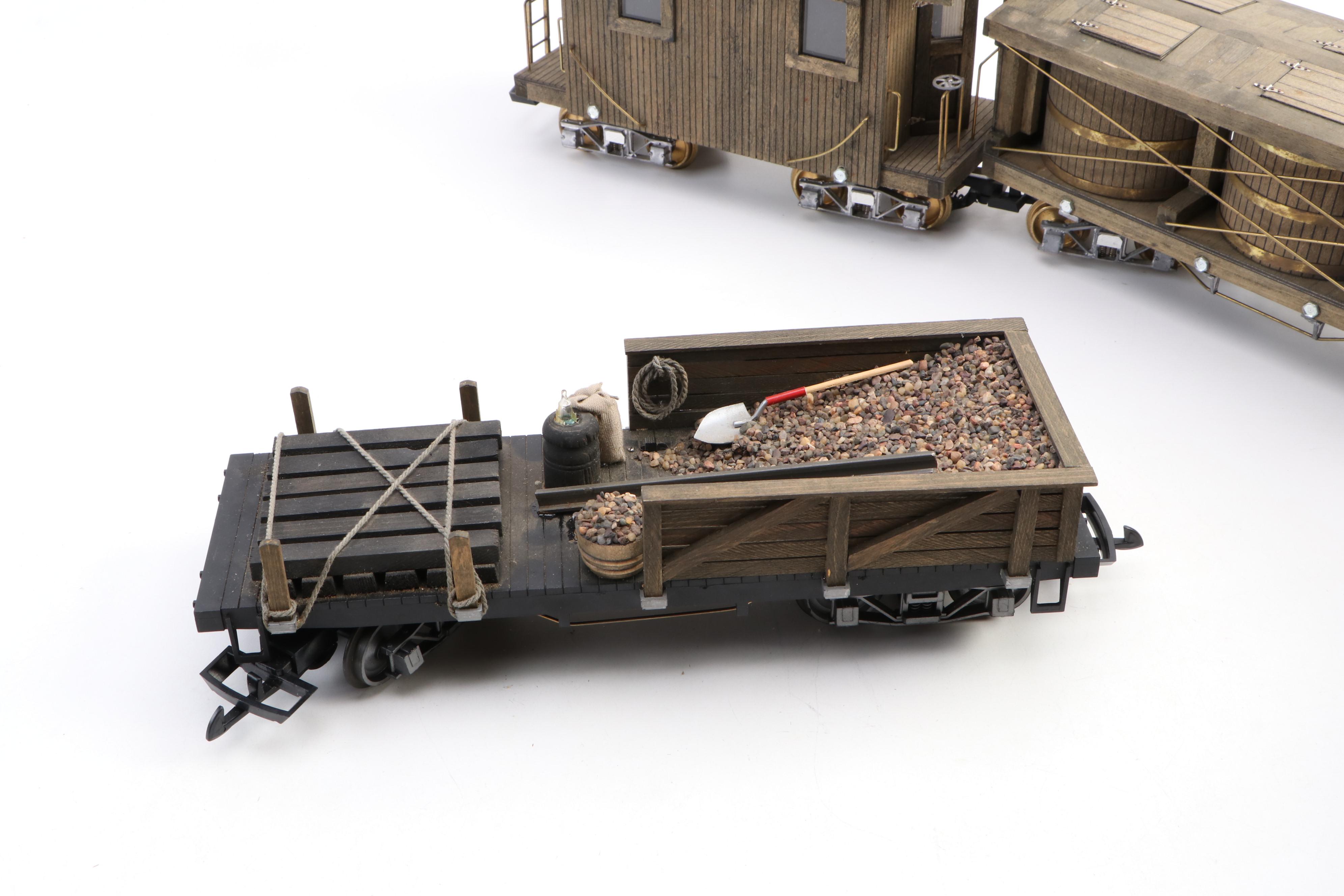 Wilesco Lucas Deutsche Reichsbahn Steam Locomotive and Cars