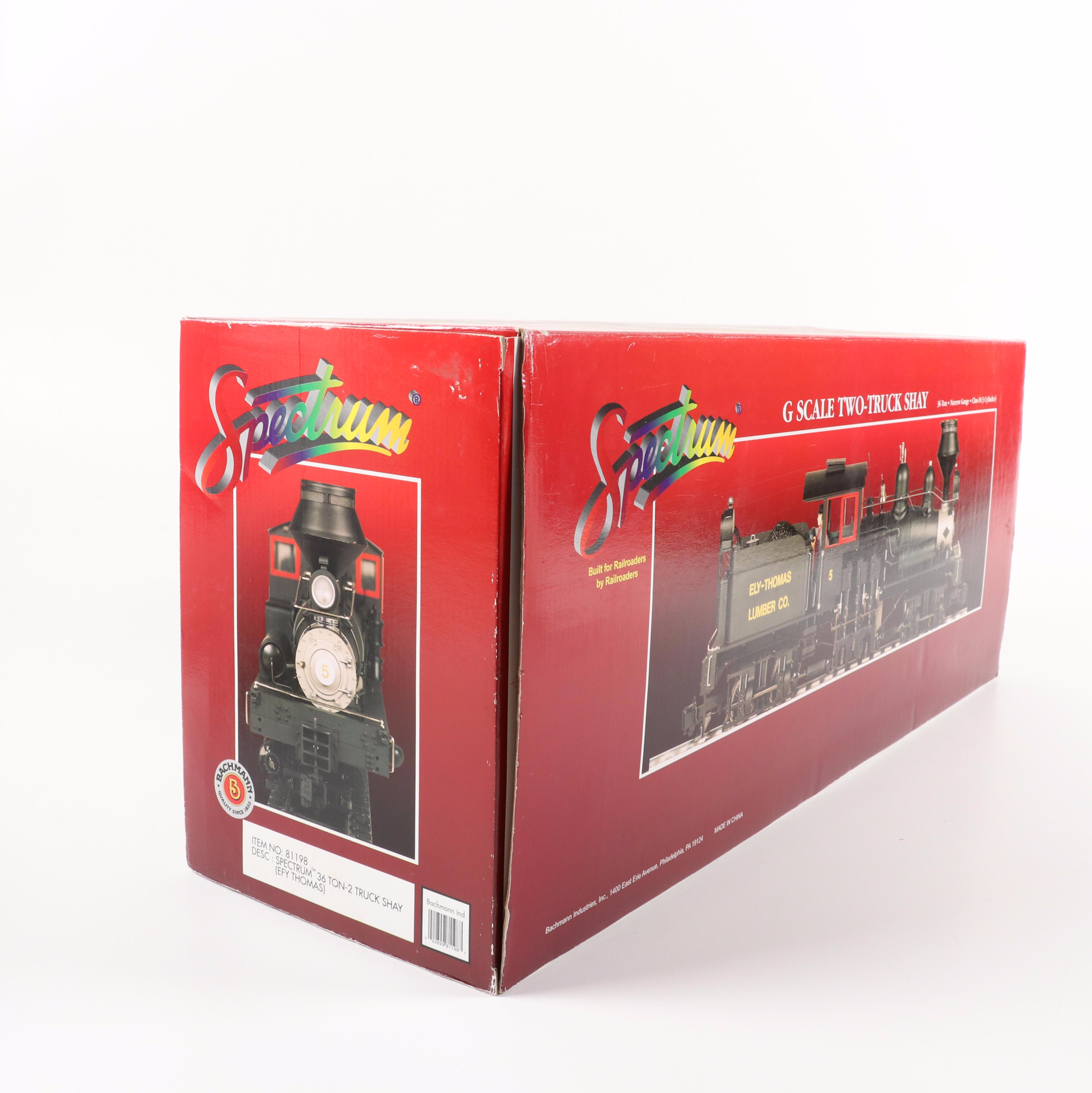 Spectrun G Scale T-Truck Shay Locomotive