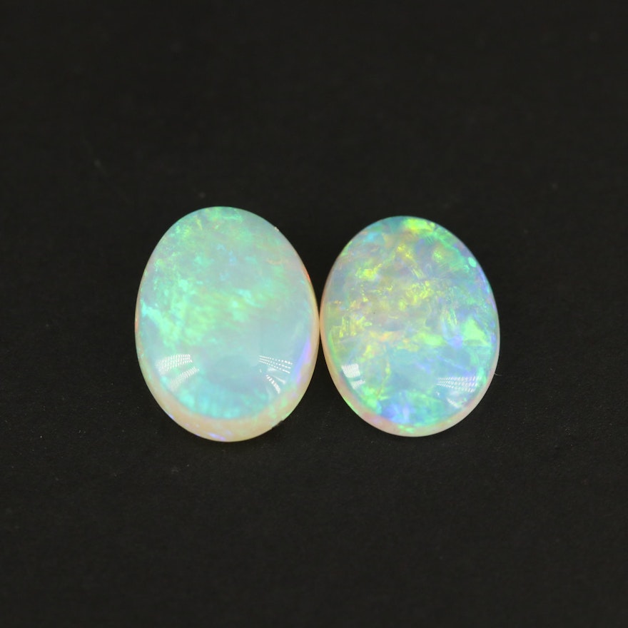 Loose 1.54 CTW Oval Opal Cabochon