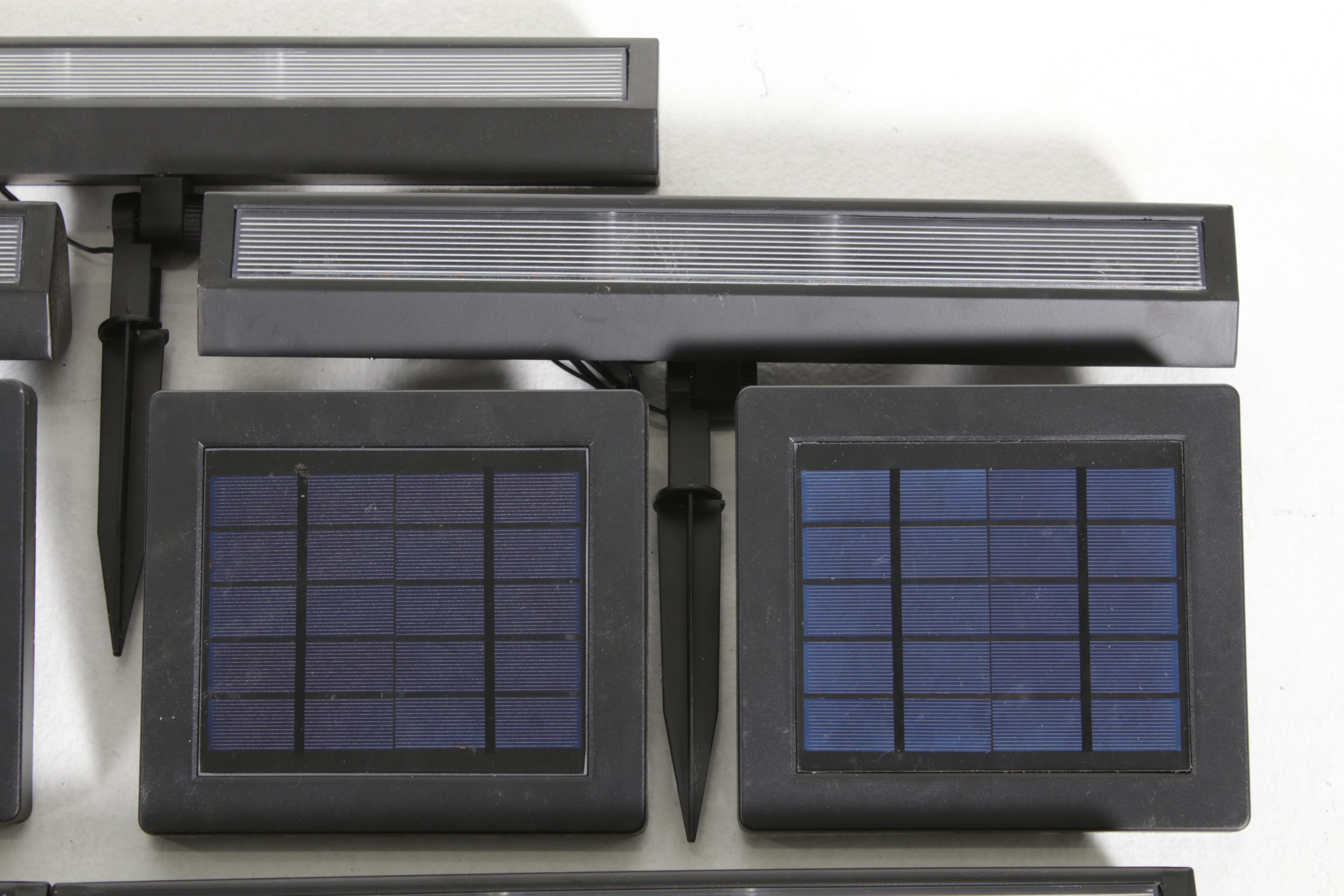 Hampton Bay Solar Black Outdoor Integrated LED Landscape Lighting