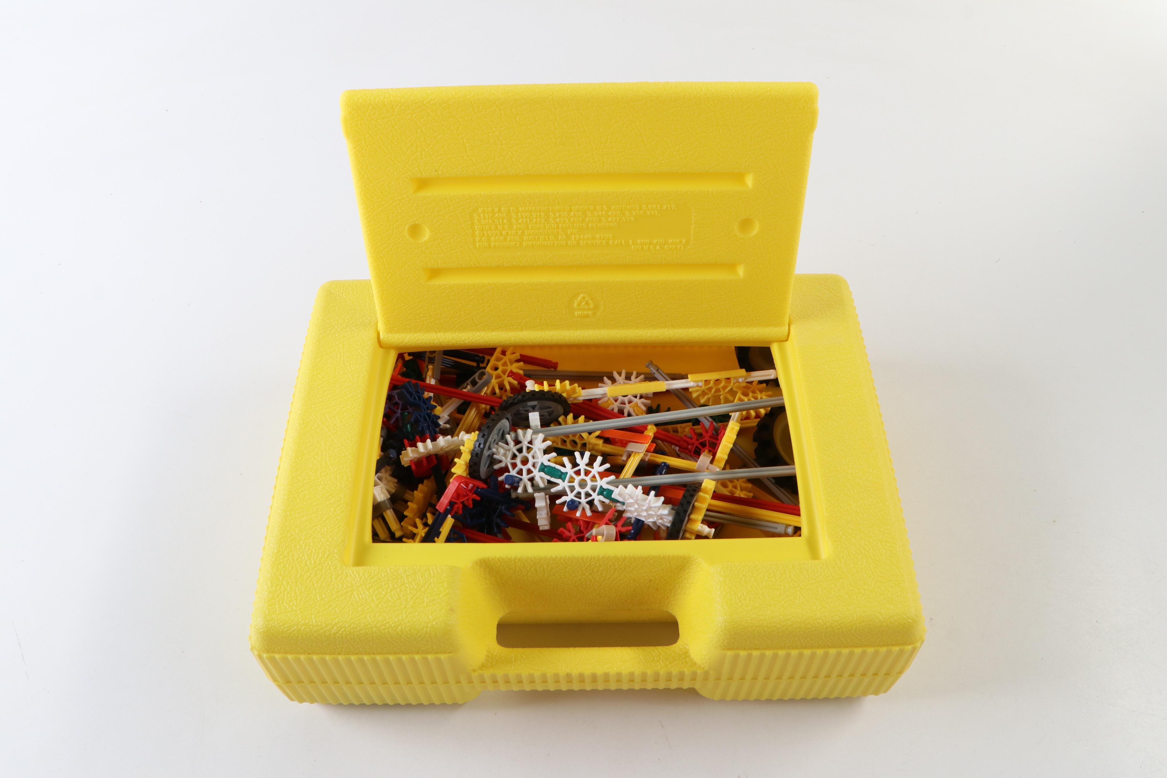 K'NEX "Big Ball Factory" Building Kit and Darda "Super System" Racetrack Kit