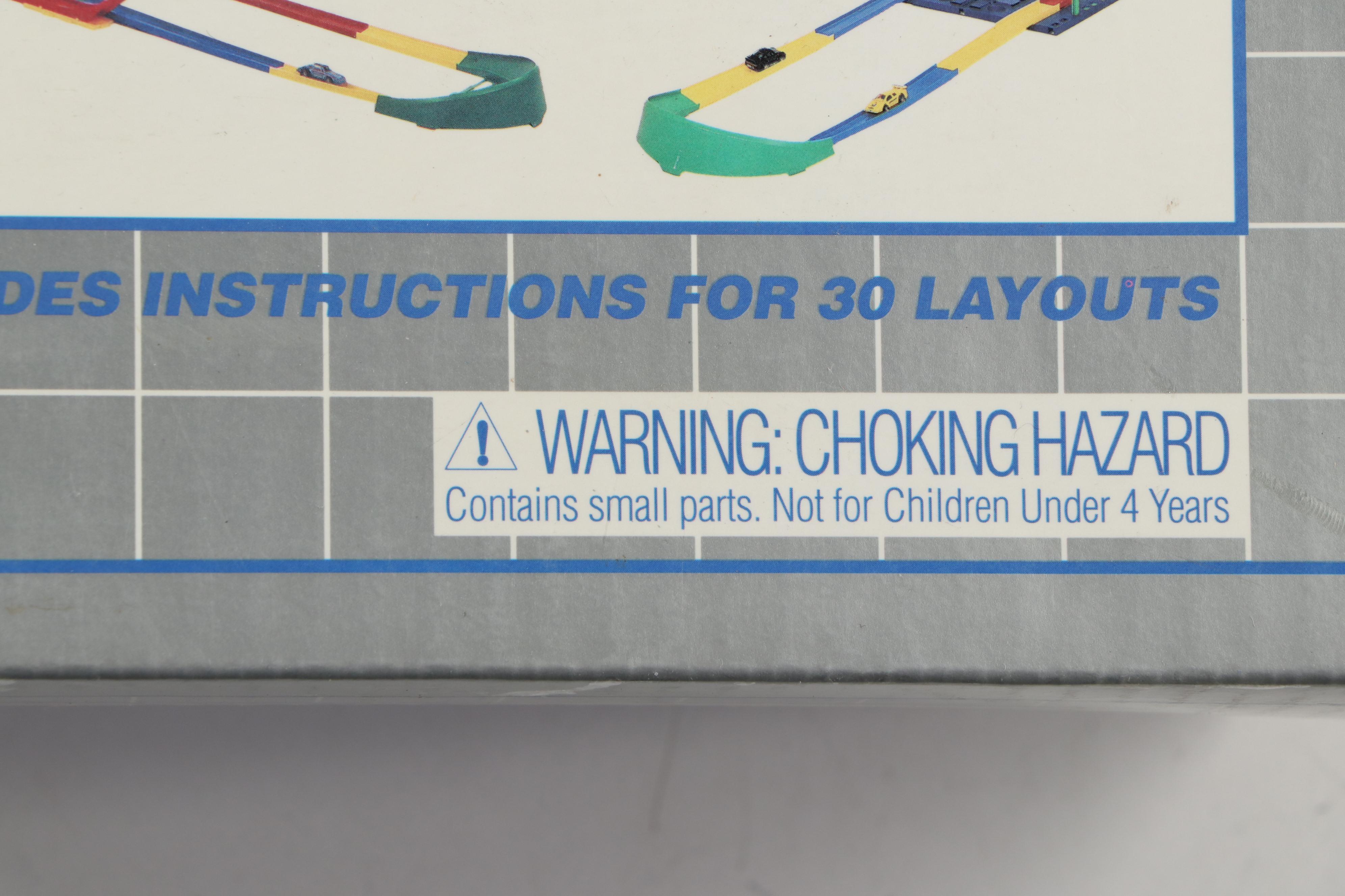 K'NEX "Big Ball Factory" Building Kit and Darda "Super System" Racetrack Kit