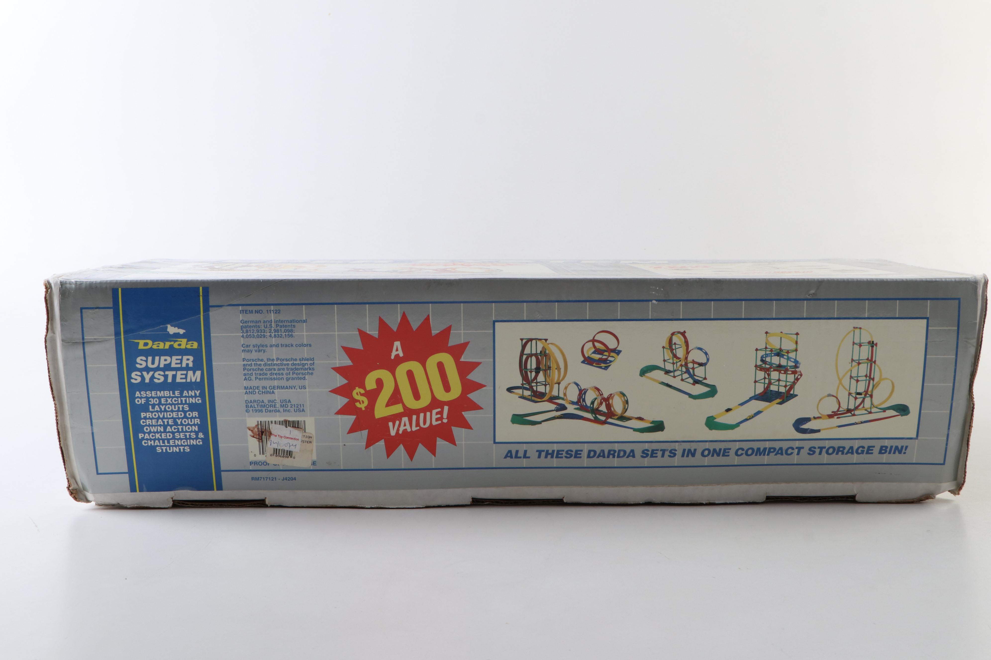 K'NEX "Big Ball Factory" Building Kit and Darda "Super System" Racetrack Kit