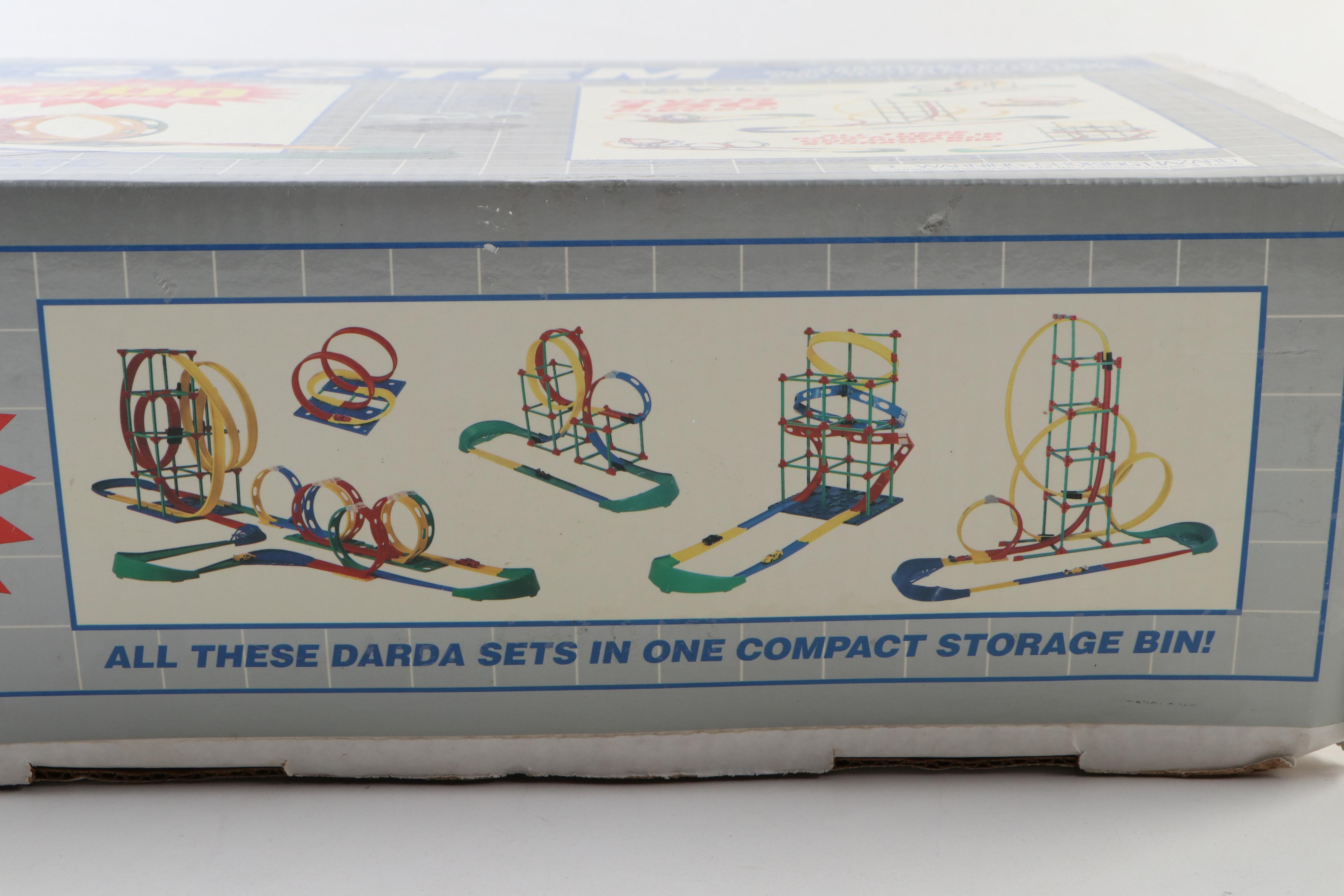 K'NEX "Big Ball Factory" Building Kit and Darda "Super System" Racetrack Kit